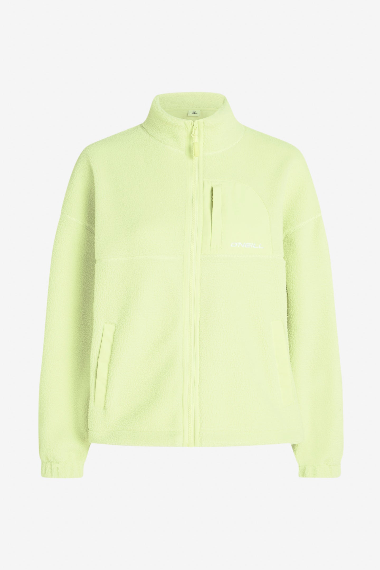 TRVLR High Pile Full Zip Fleece - Lime Wash | O'Neill