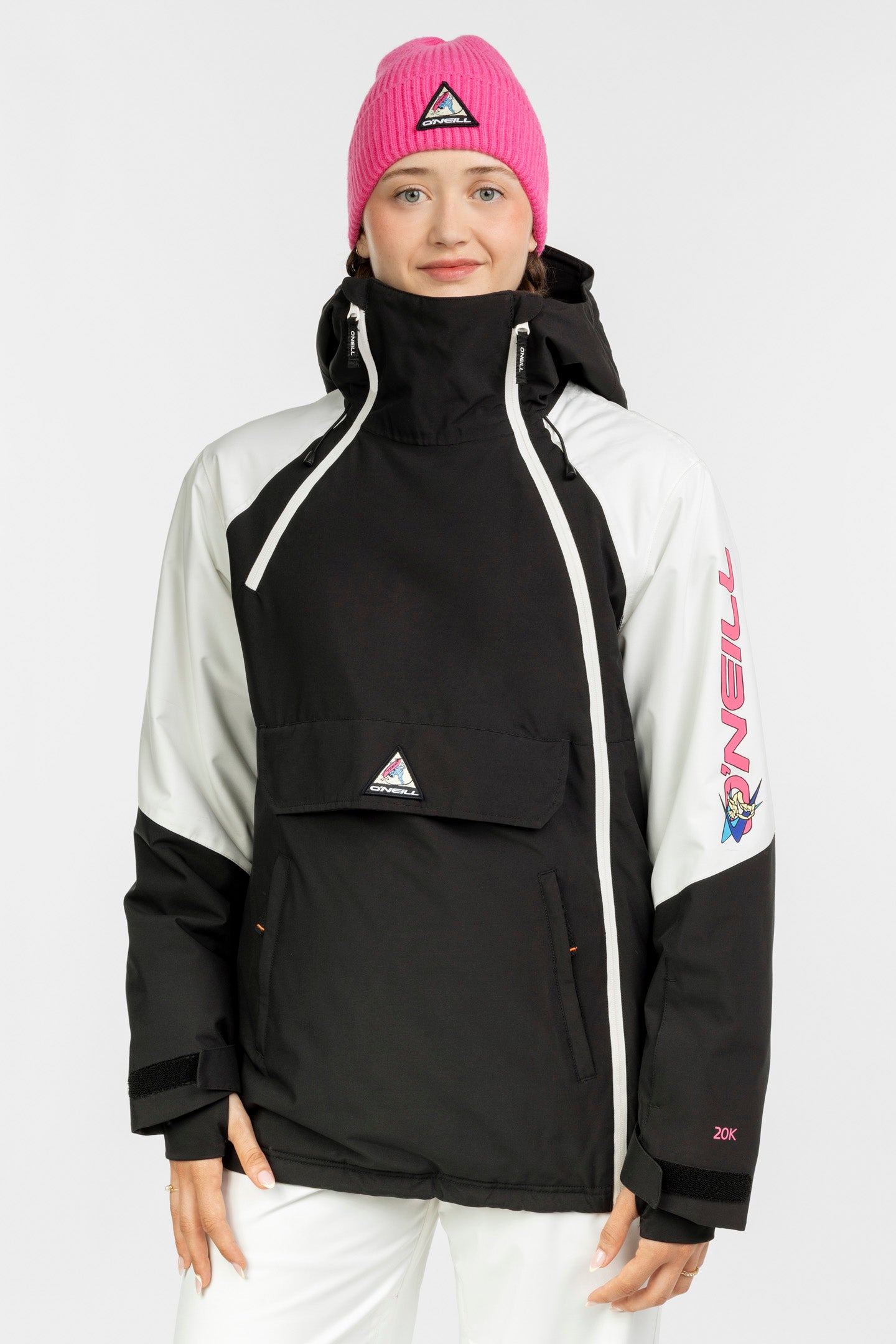 Fwc Play Asymmetric Snow Jacket - Blk Out Cb | O'Neill