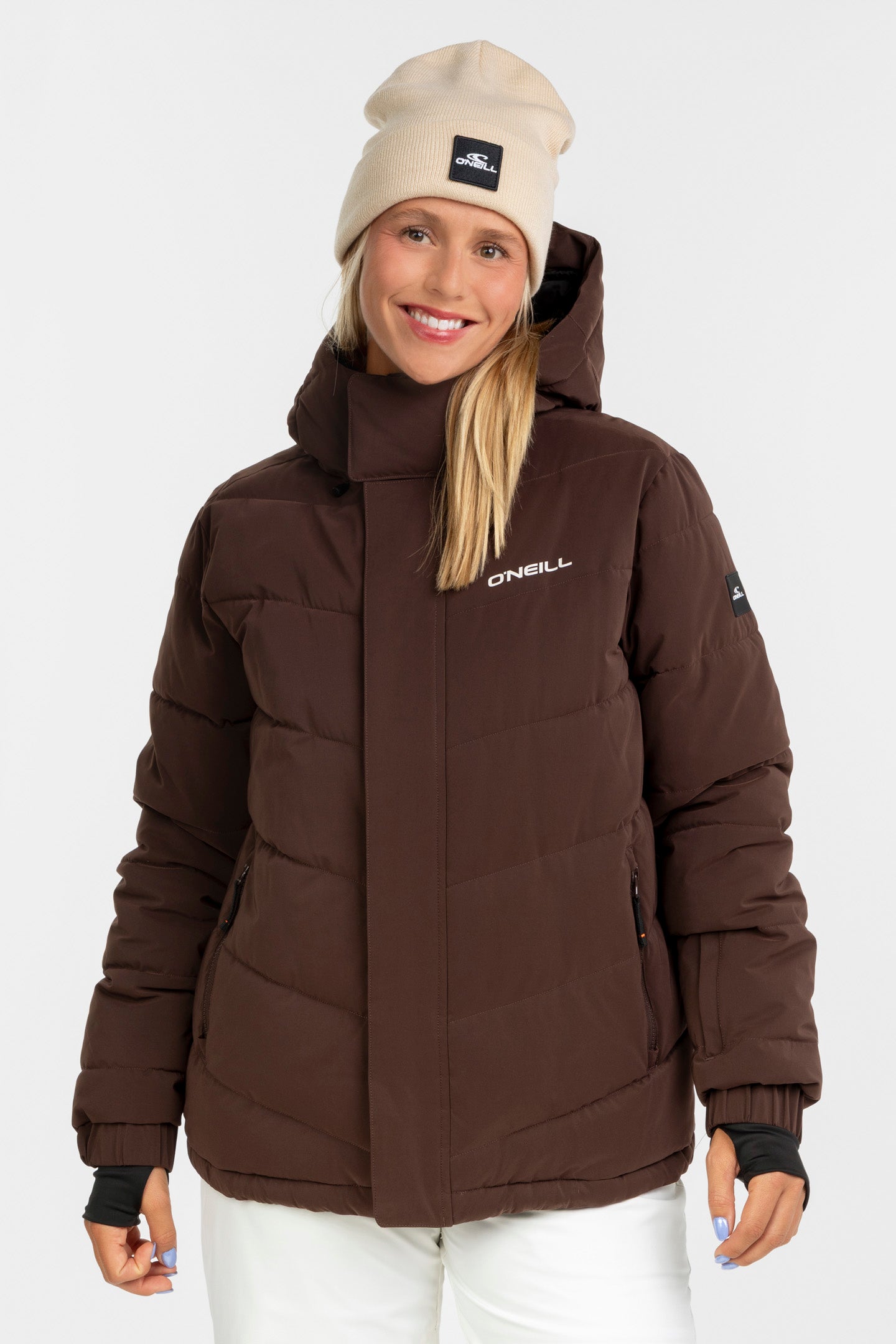 Fwc Cruz Hybrid Puffer Jacket - Coffee Bea | O'Neill