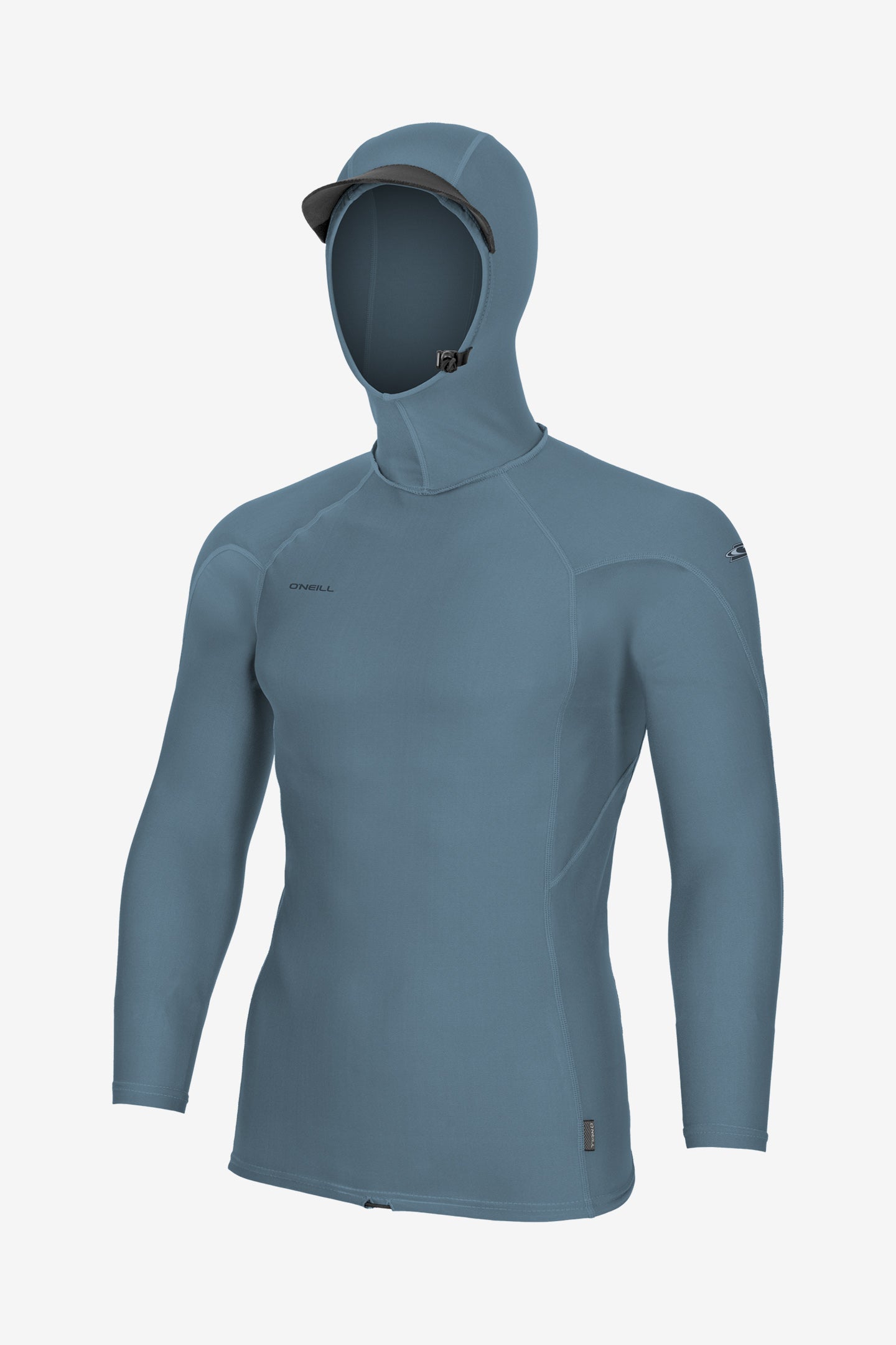 Hyperfreak Skins O'zone Long Sleeve Rash Guard W/ Hood - Blufusion