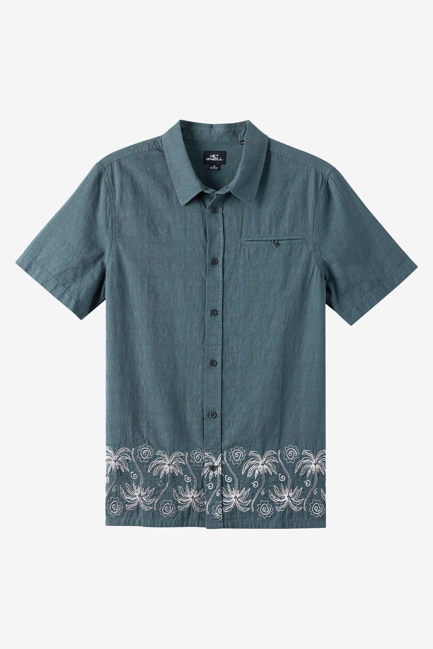 Palm Banded Woven Shirt - Dark Slate | O'Neill