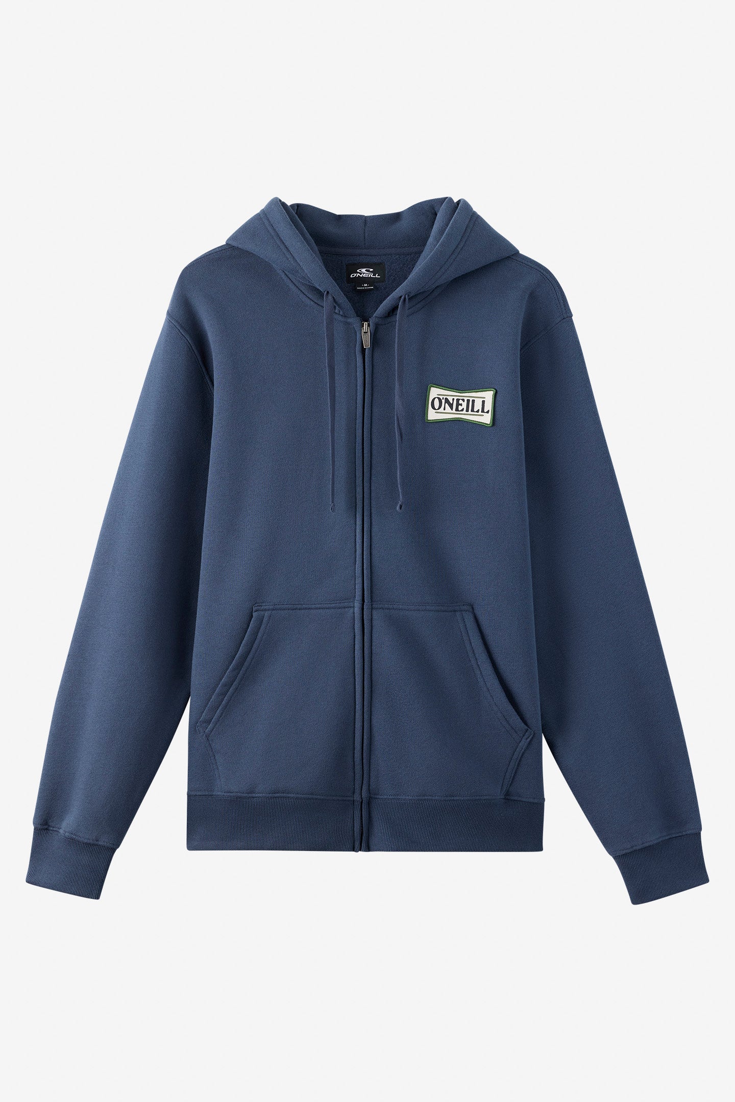 Patched Classic Zip Hoodie Zip Fleece - Navy | O'Neill