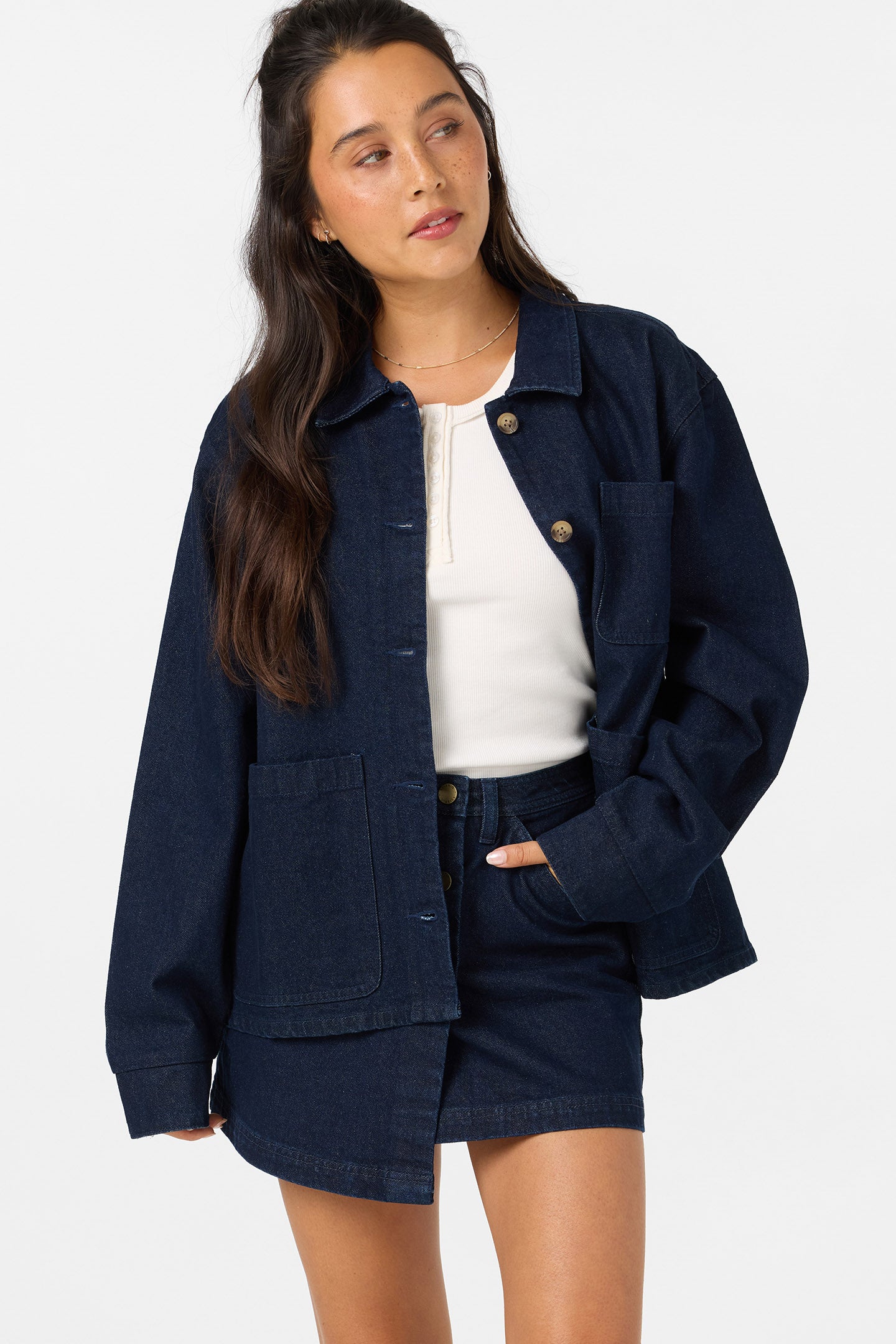 OG CHANCE JACKET DARK INDIGO WASH – O'Neill