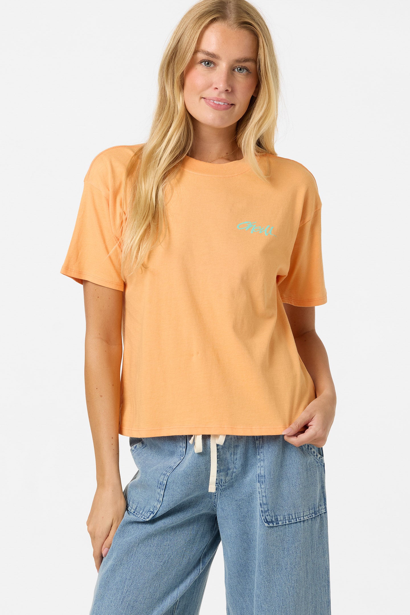 O'Neill Surf Co Easy Tee - Orange Pop | O'Neill