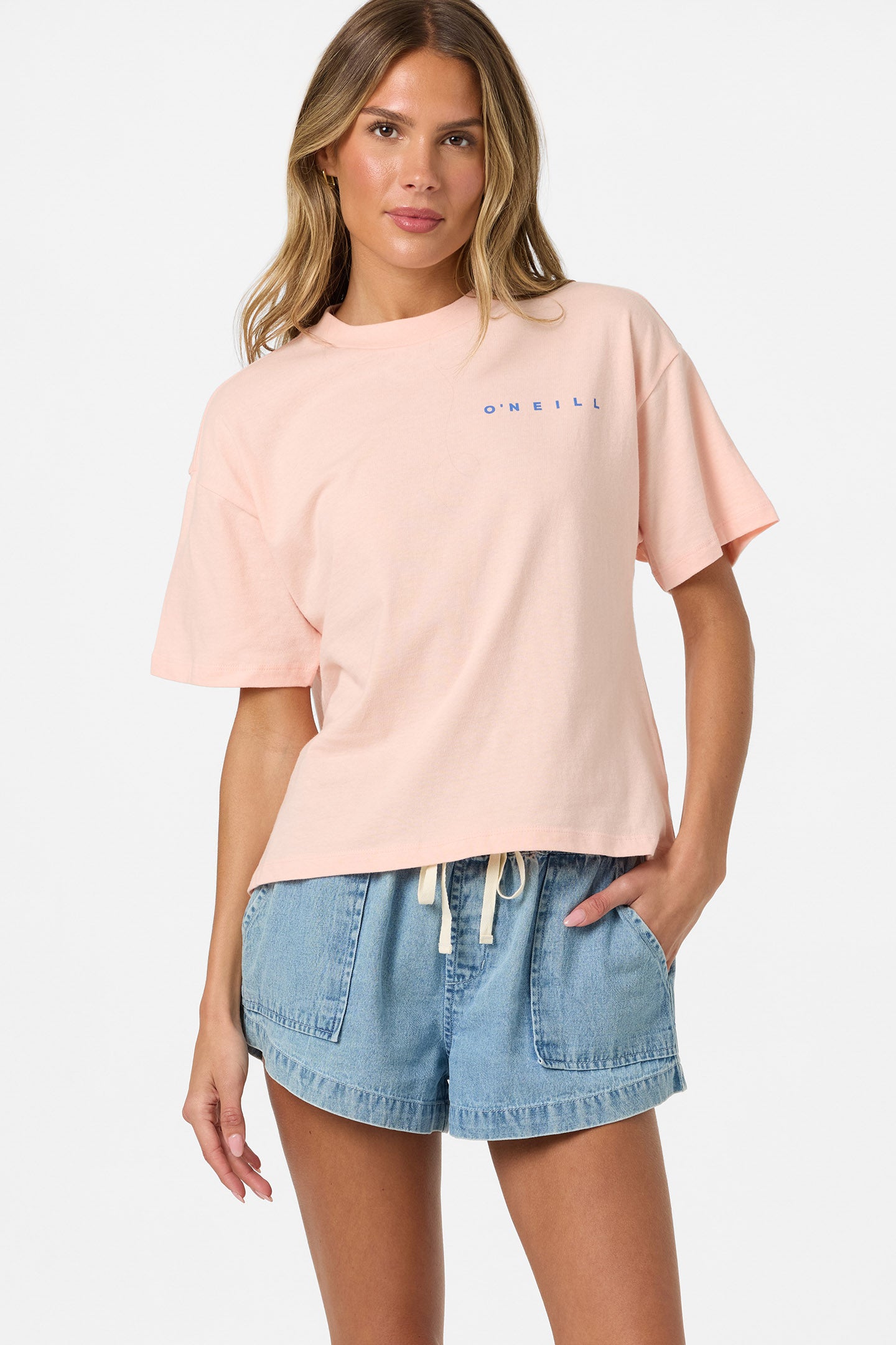 Rivi Hawaii Easy Tee - Peach Light | O'Neill