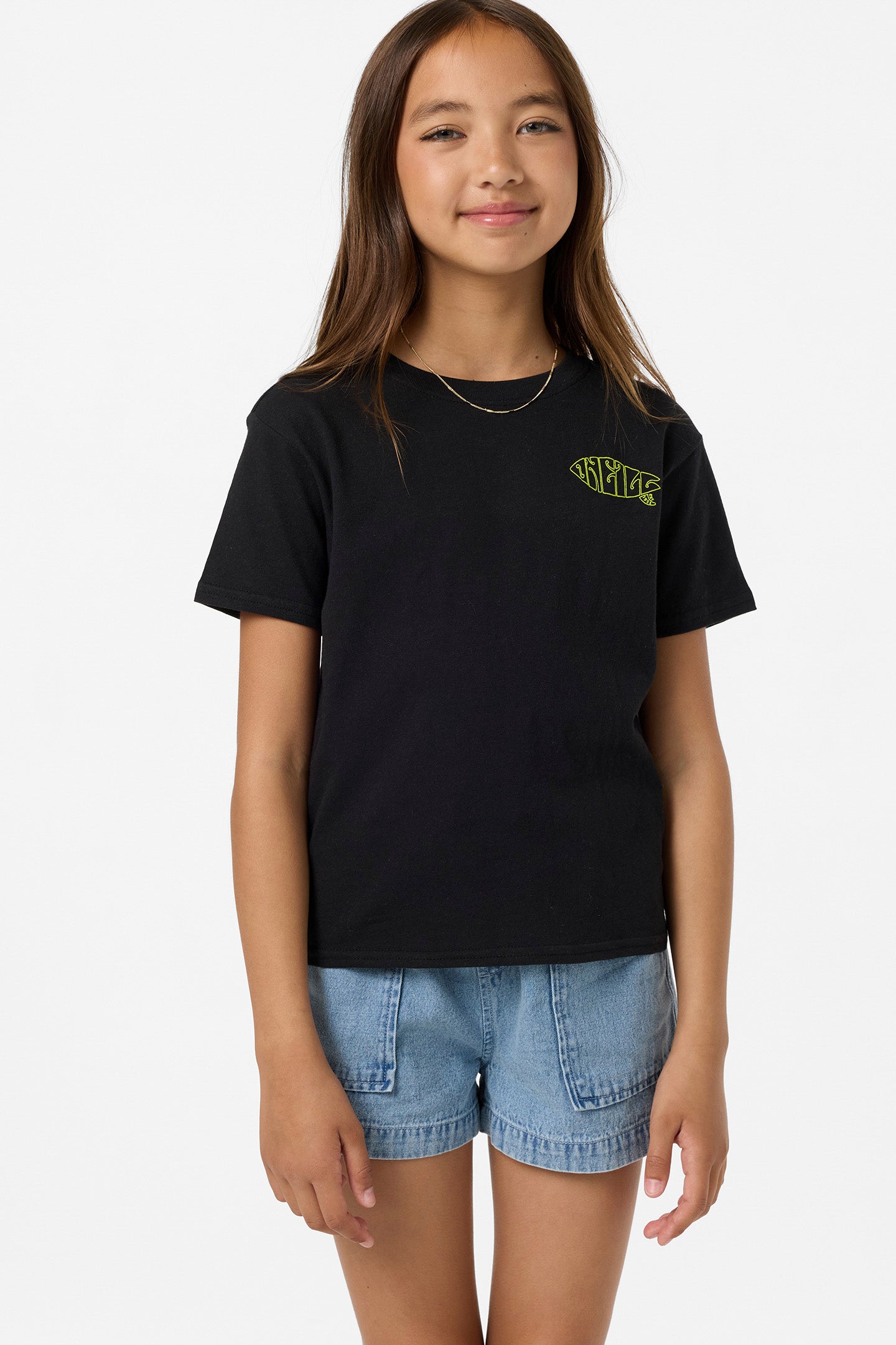 Girl's Board Angie Tee - Black | O'Neill