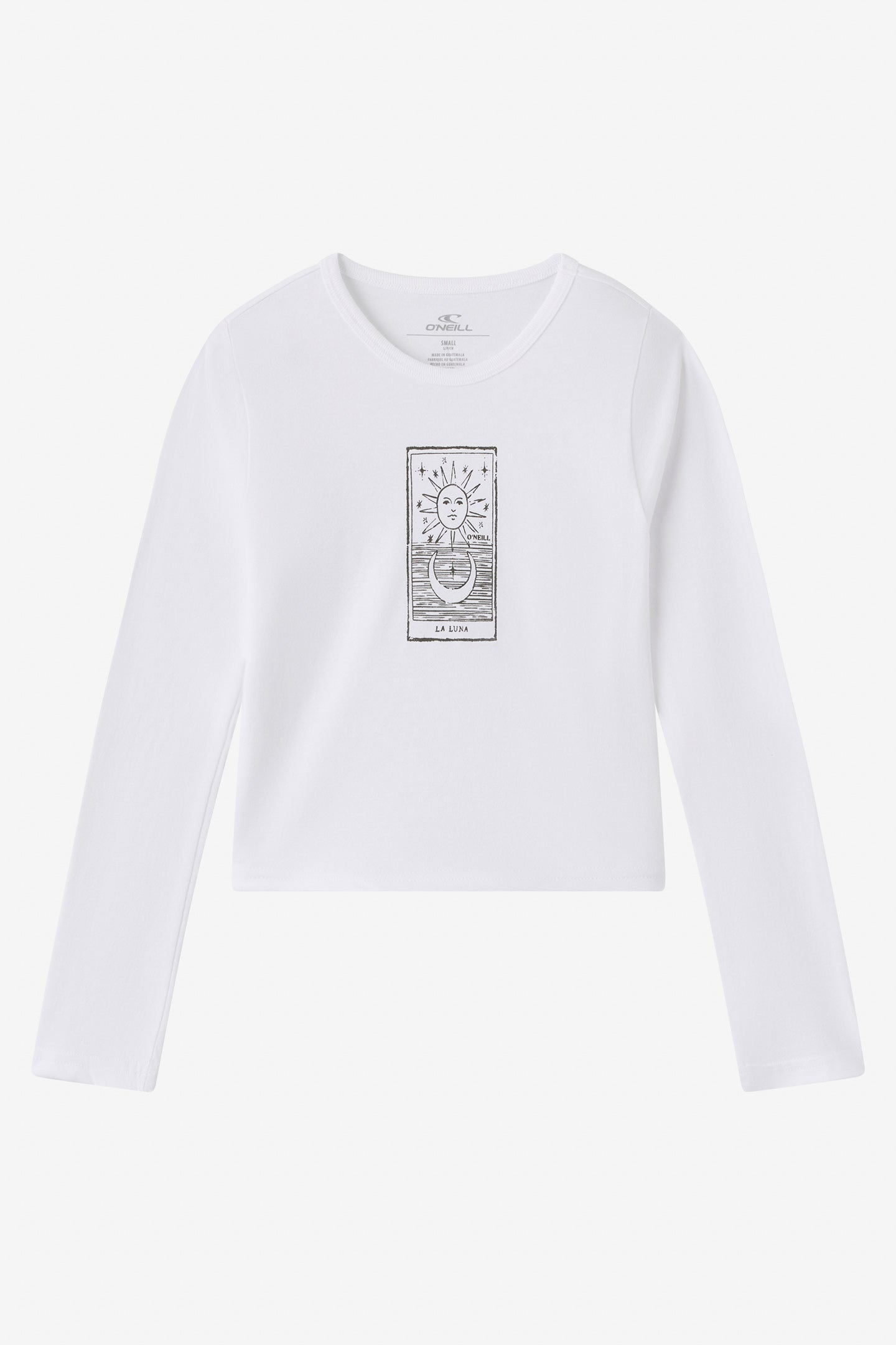 FACT GIRL Longsleeve Tee　XL Girl's Starry Night Willa Ls Tee Long Sleeve Tee - White | O'Neill