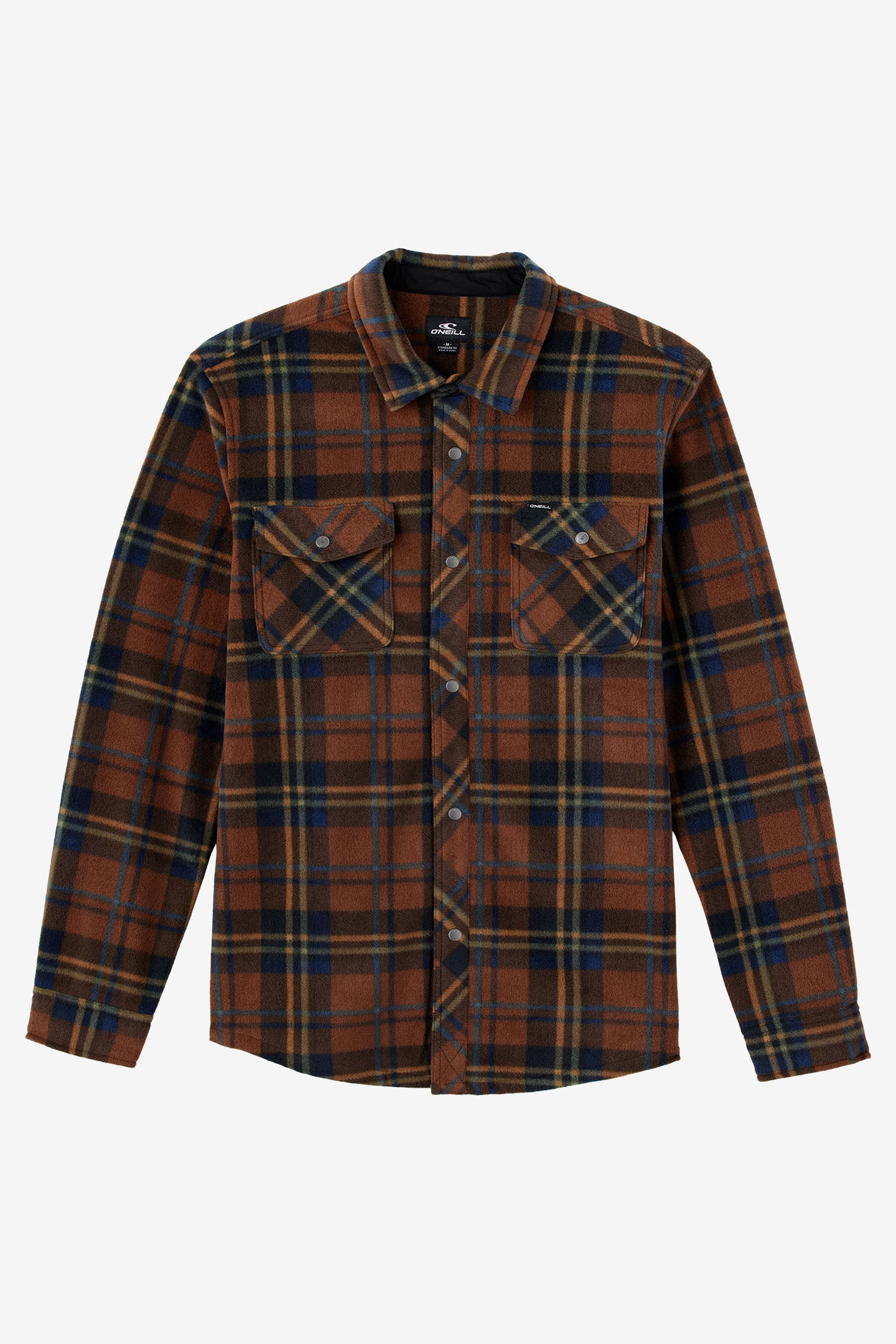 BOY'S GLACIER PLAID SUPERFLEECE LONG SLEEVE SHIRT