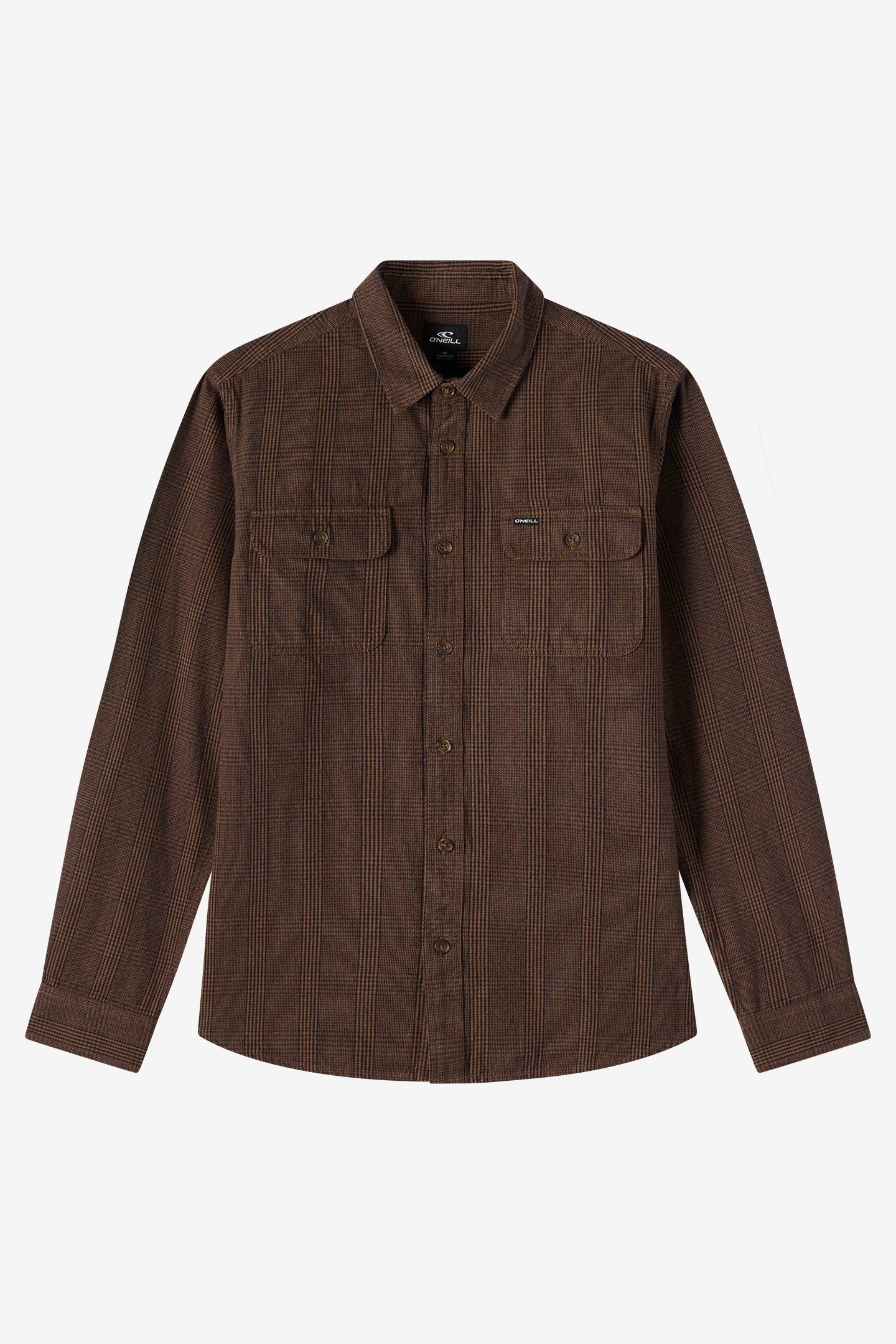 Midland Flannel Standard Fit Long Sleeve Shirt - Dark Khaki | O'Neill