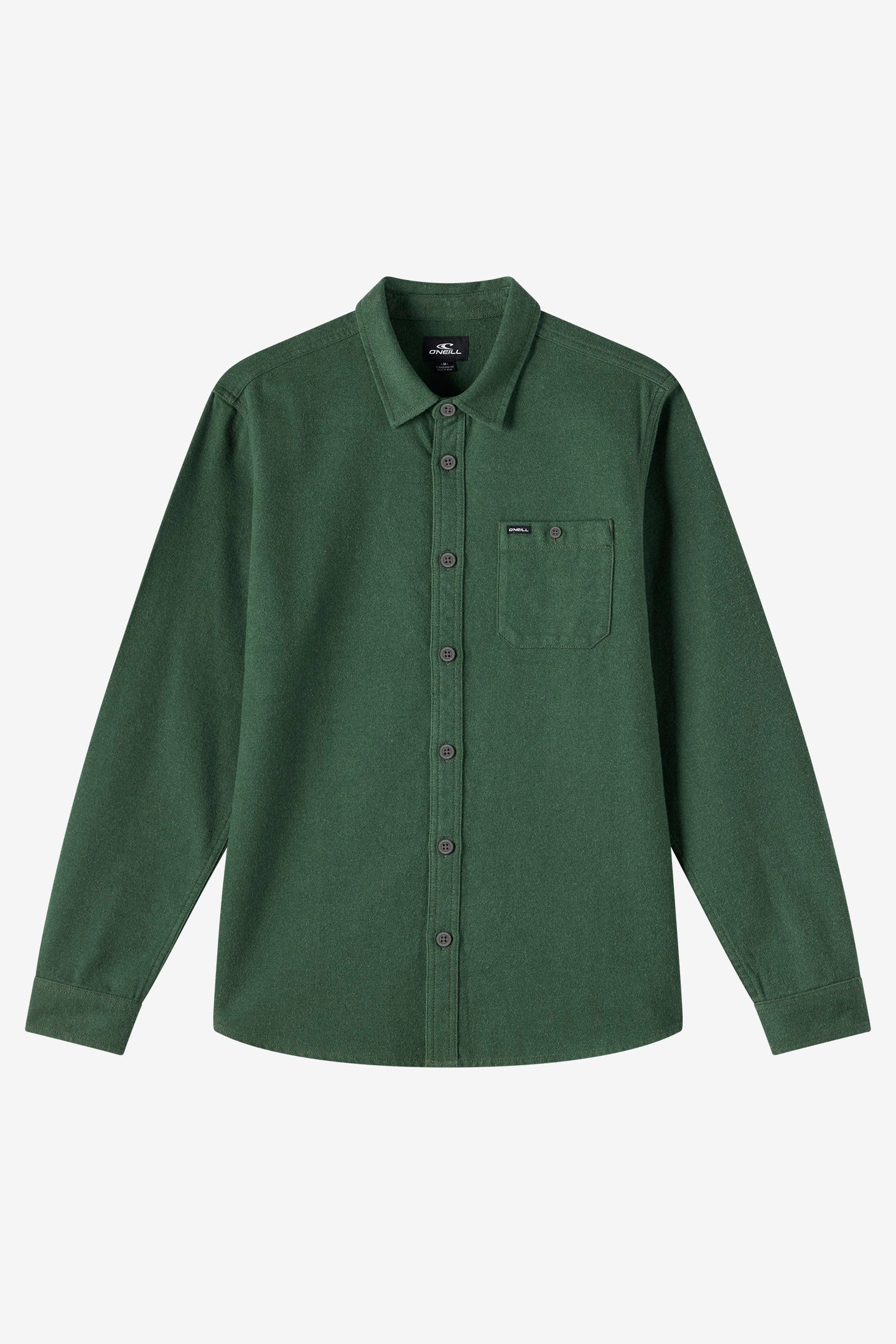 Regent Flannel Standard Fit Long Sleeve Shirt - Cilantro | O'Neill