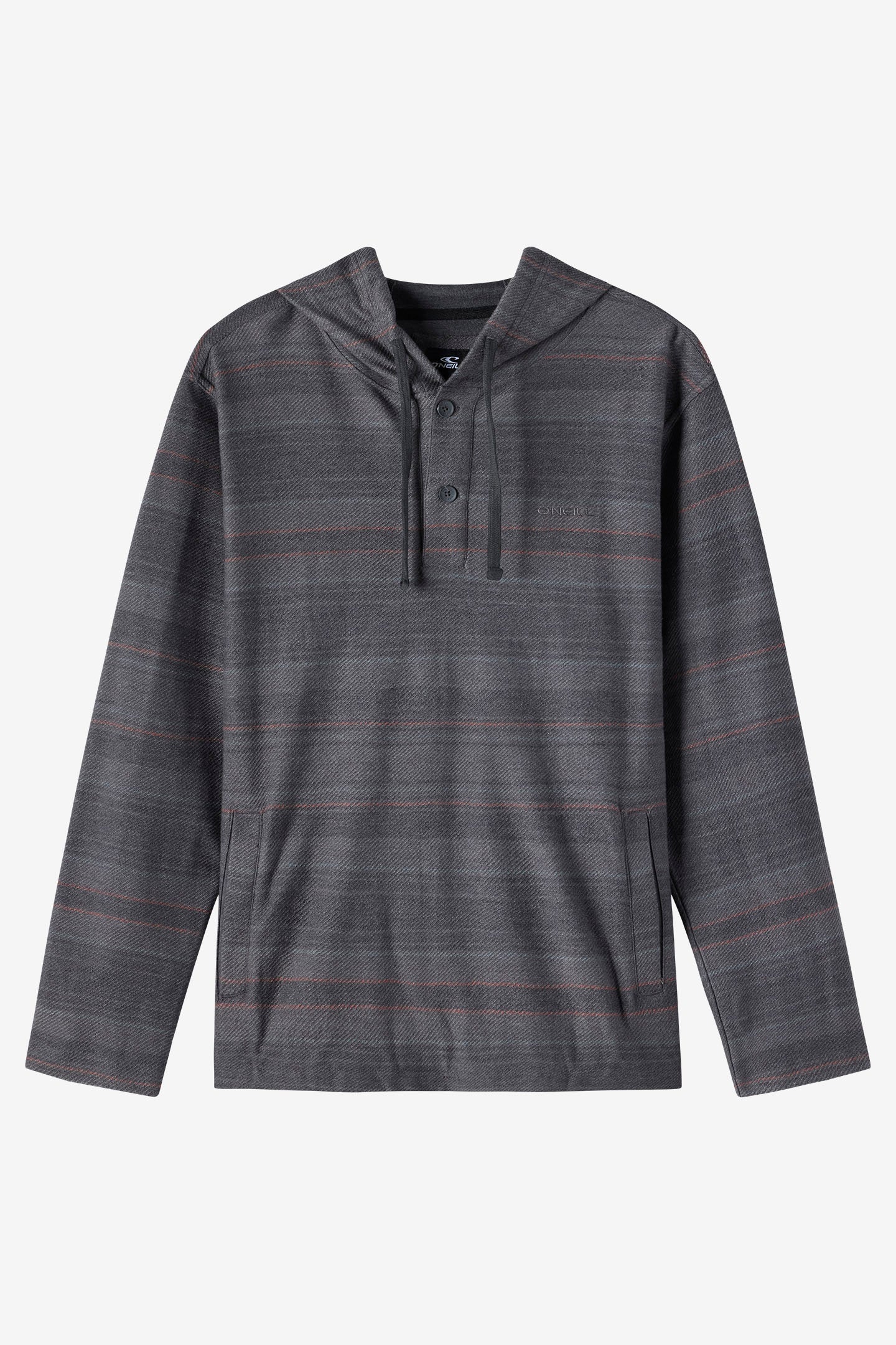 Bavaro Stripe Poncho Pullover Fleece - Black | O'Neill