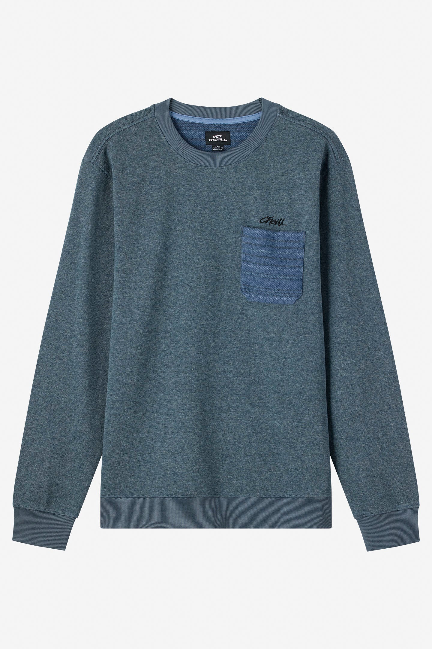 ラッセルノ CREWNECK P.O(SPRAY)クルーネックプルオーバー Boy's Bavaro Blocked Crew Shirt Fleece - Midnight Navy | O'Neill