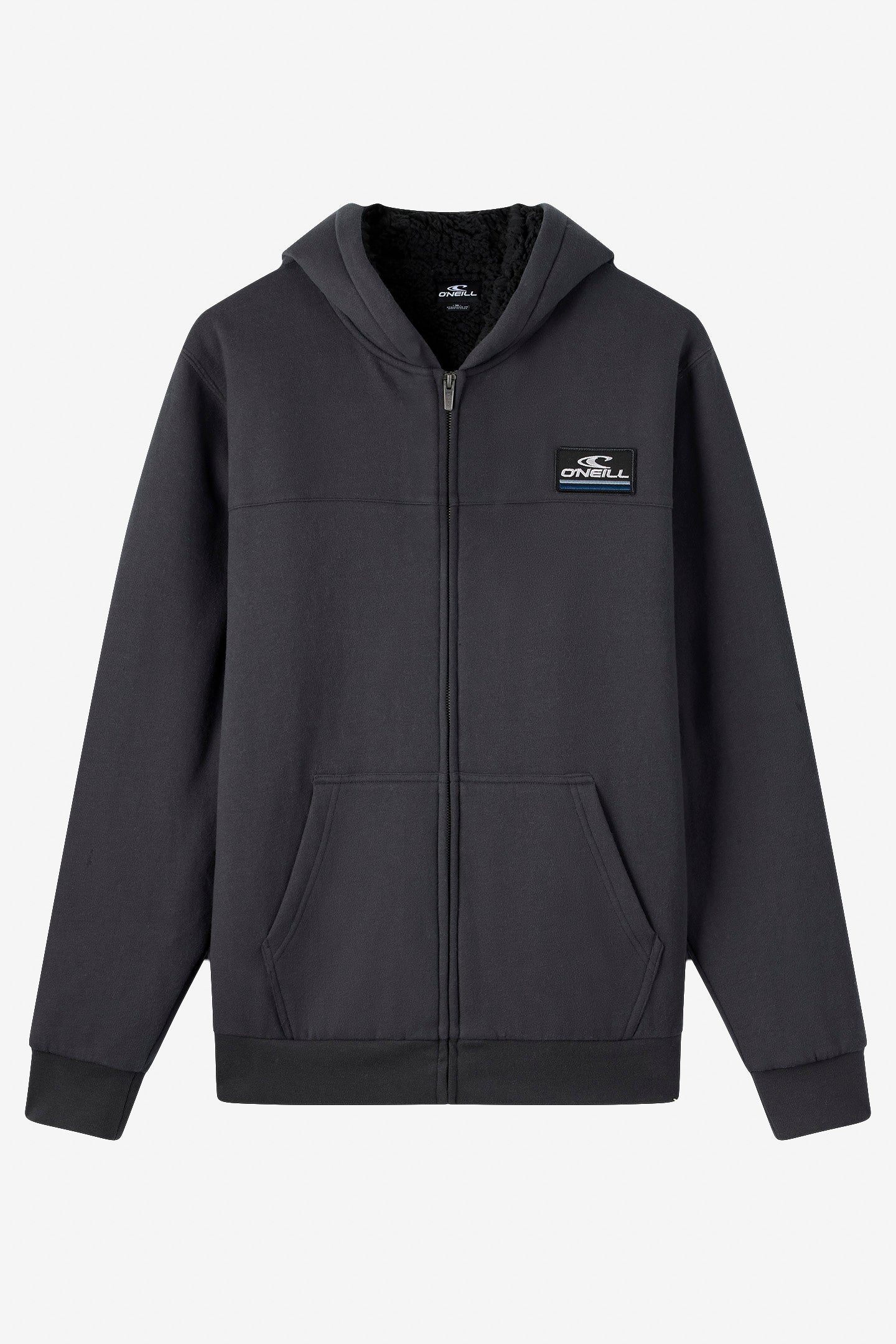 Boy's Fifty Two High Pile Zip Zip Fleece - Phantom | O'Neill