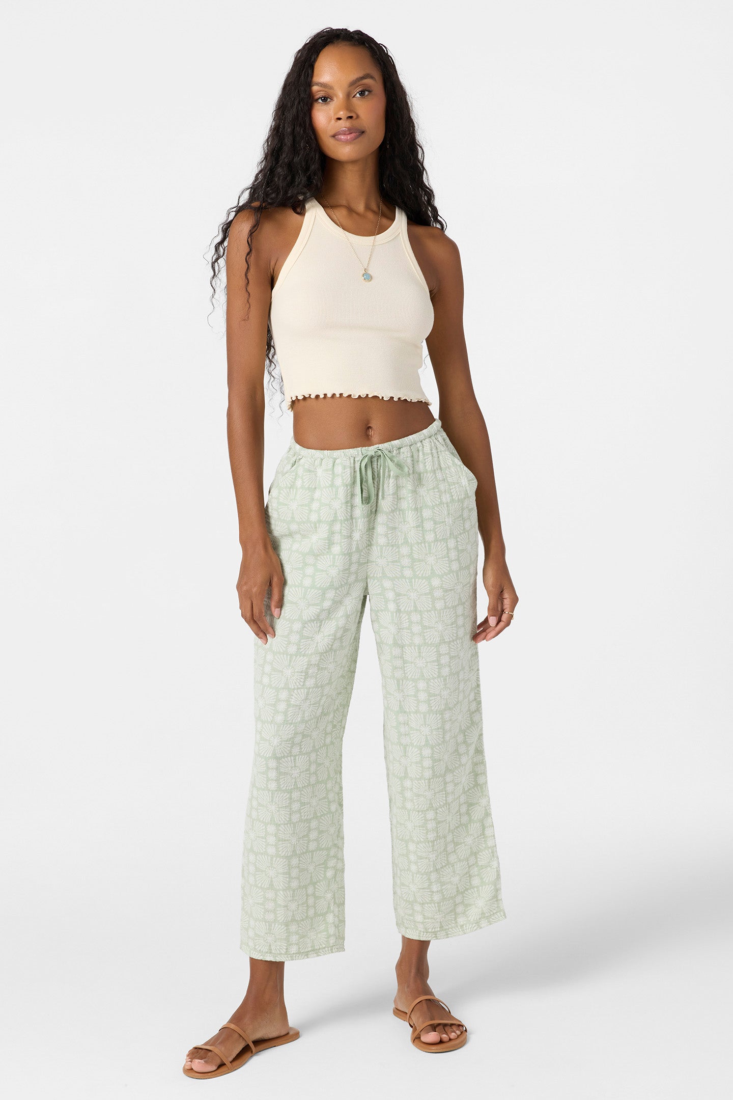 Brenda Pant Geo Pants - Seafoam | O'Neill