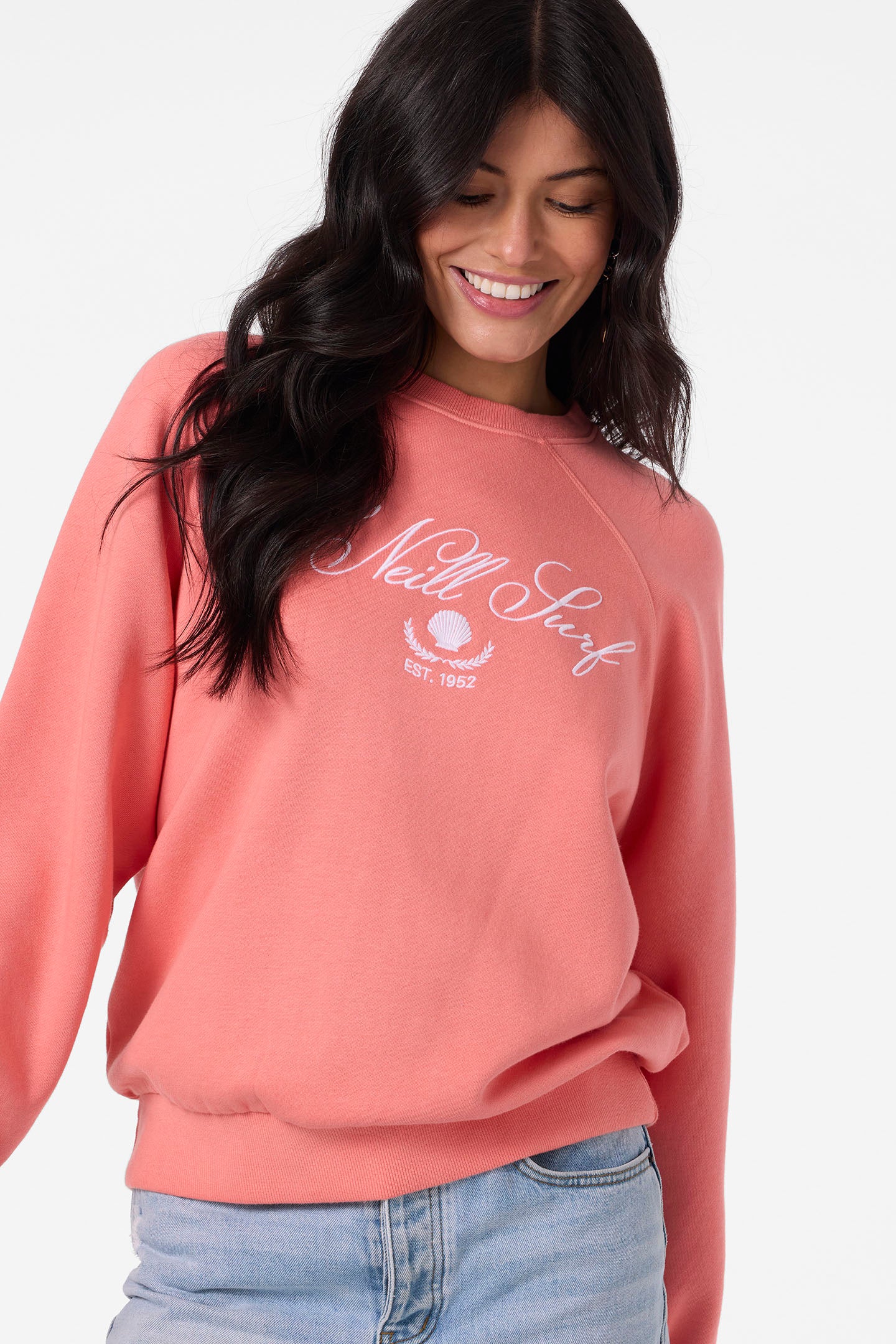 Boardwalk Crew Neck Fleece - Porcelain Rose | O'Neill