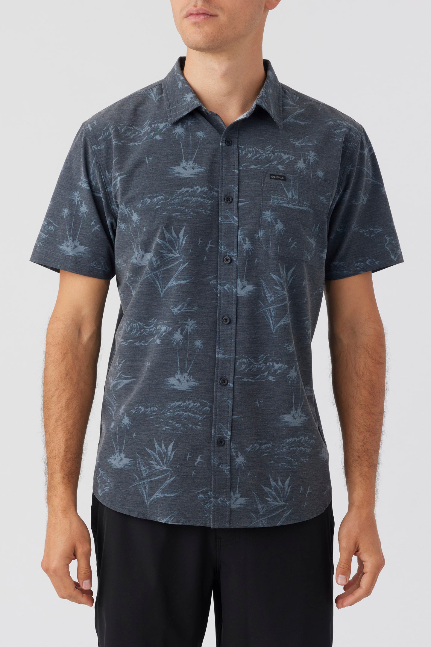 Trvlr Upf Traverse Hawaii Shirt - Black | O'Neill