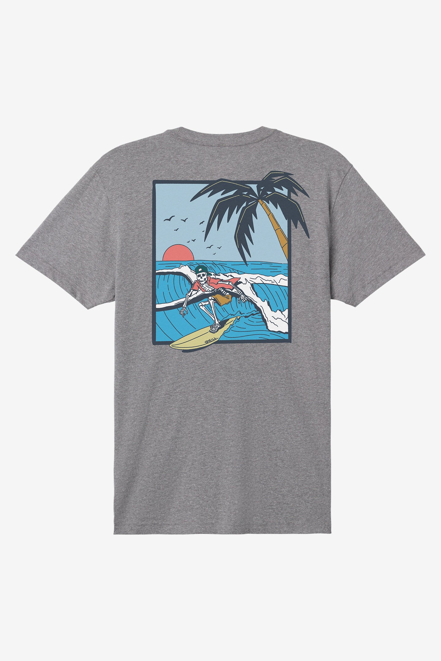 Days End Standard Fit Tee - Heather Grey | O'Neill