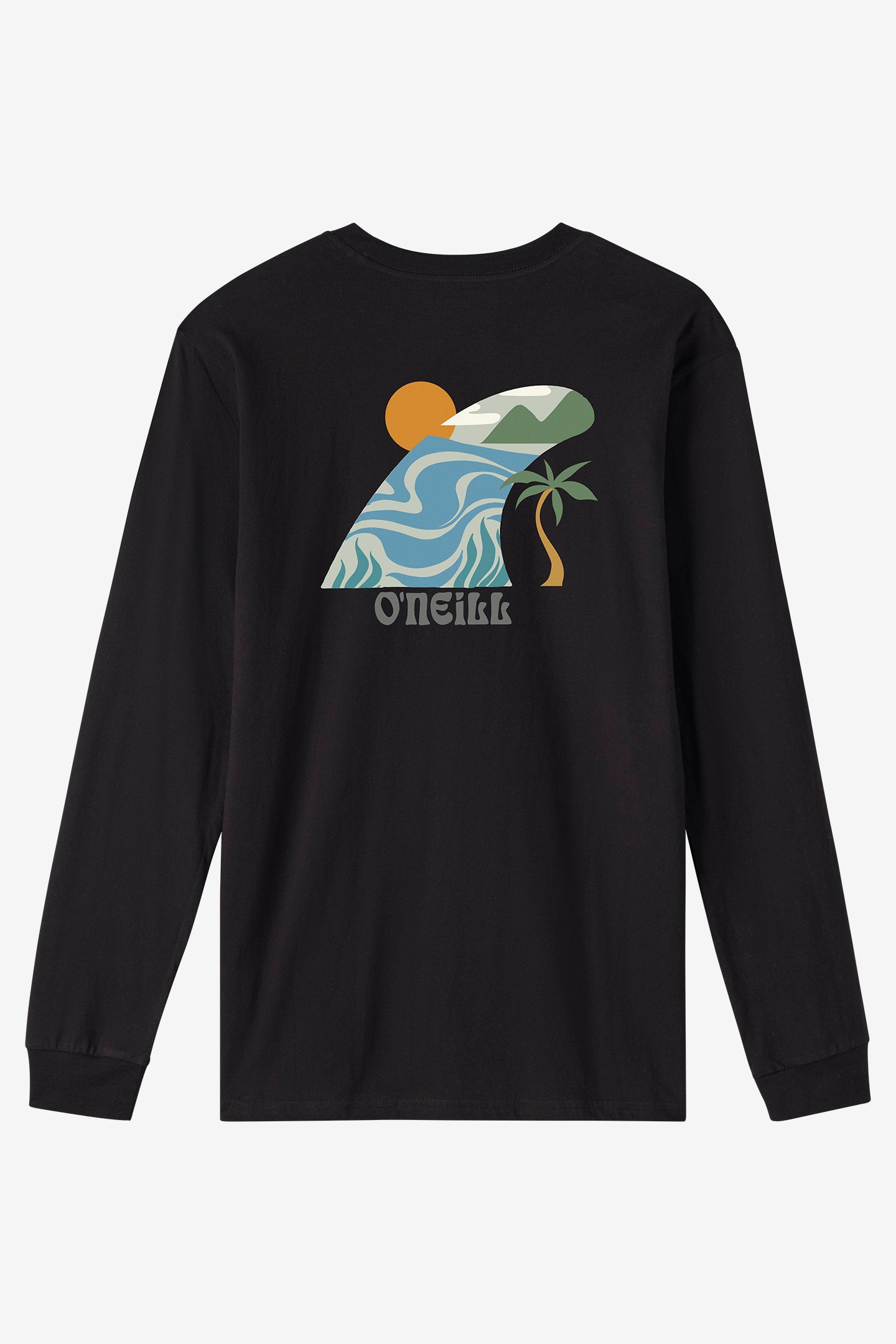 Pivot Long Sleeve Standard Fit Long Sleeve Tee - Black | O'Neill