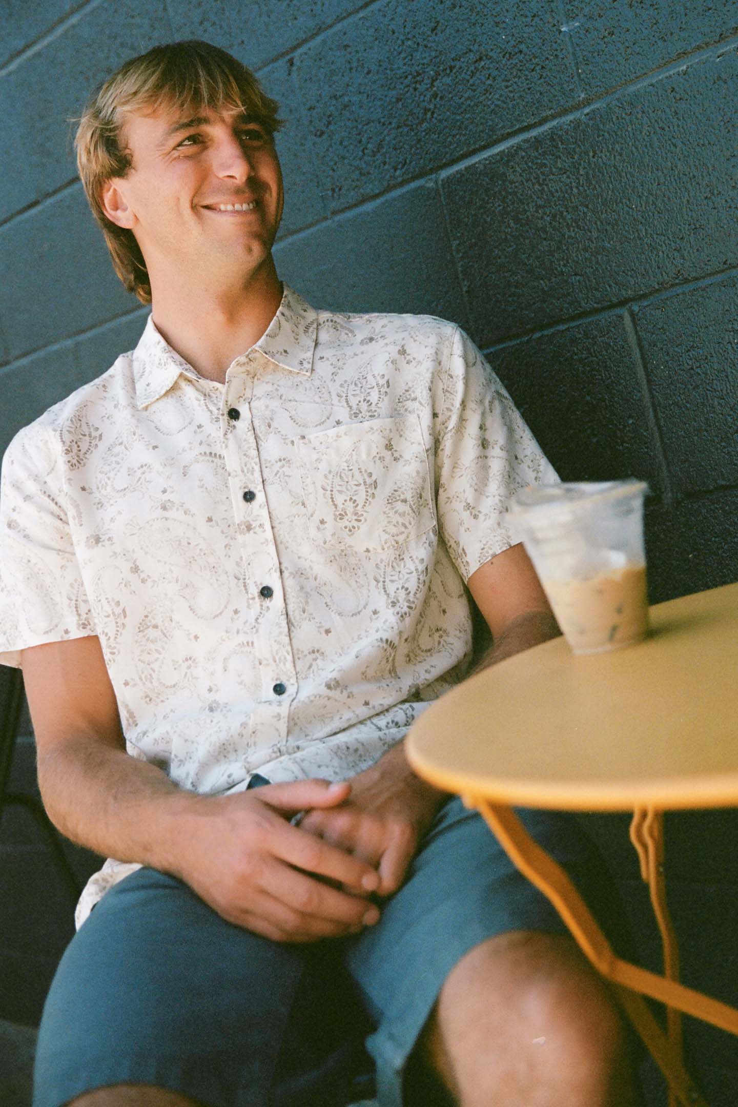 O'Riginals Print Standard Wvn Shirt Standard Fit Shirt - Tofu | O