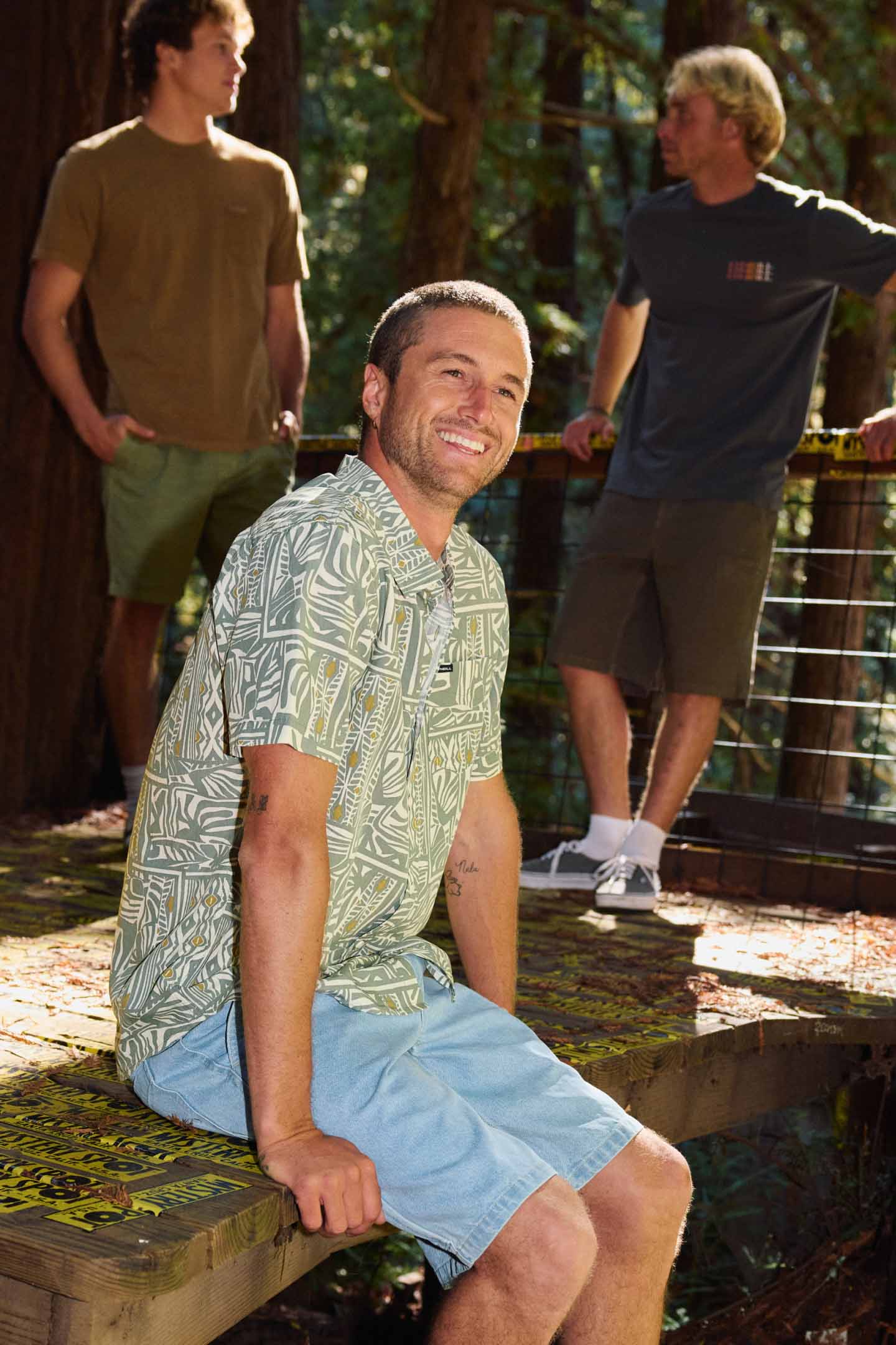 Oasis Standard Woven Shirt Standard Fit Shirt - Sage | O'Neill