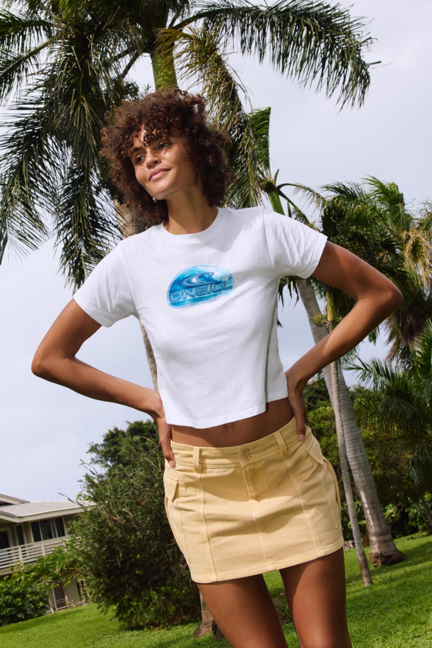 Liquid Surf Fitted Tee - White | O'Neill