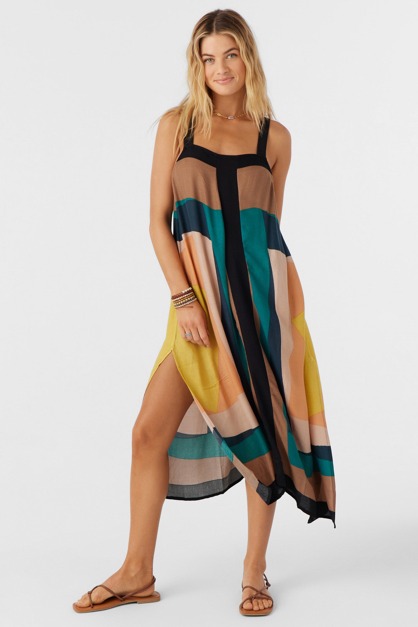 Miranda Midi Cover-Up Dress - Multi Colored | O'Neill Miranda Midi Cover-Up Dress - Multi Colored | O'Neill