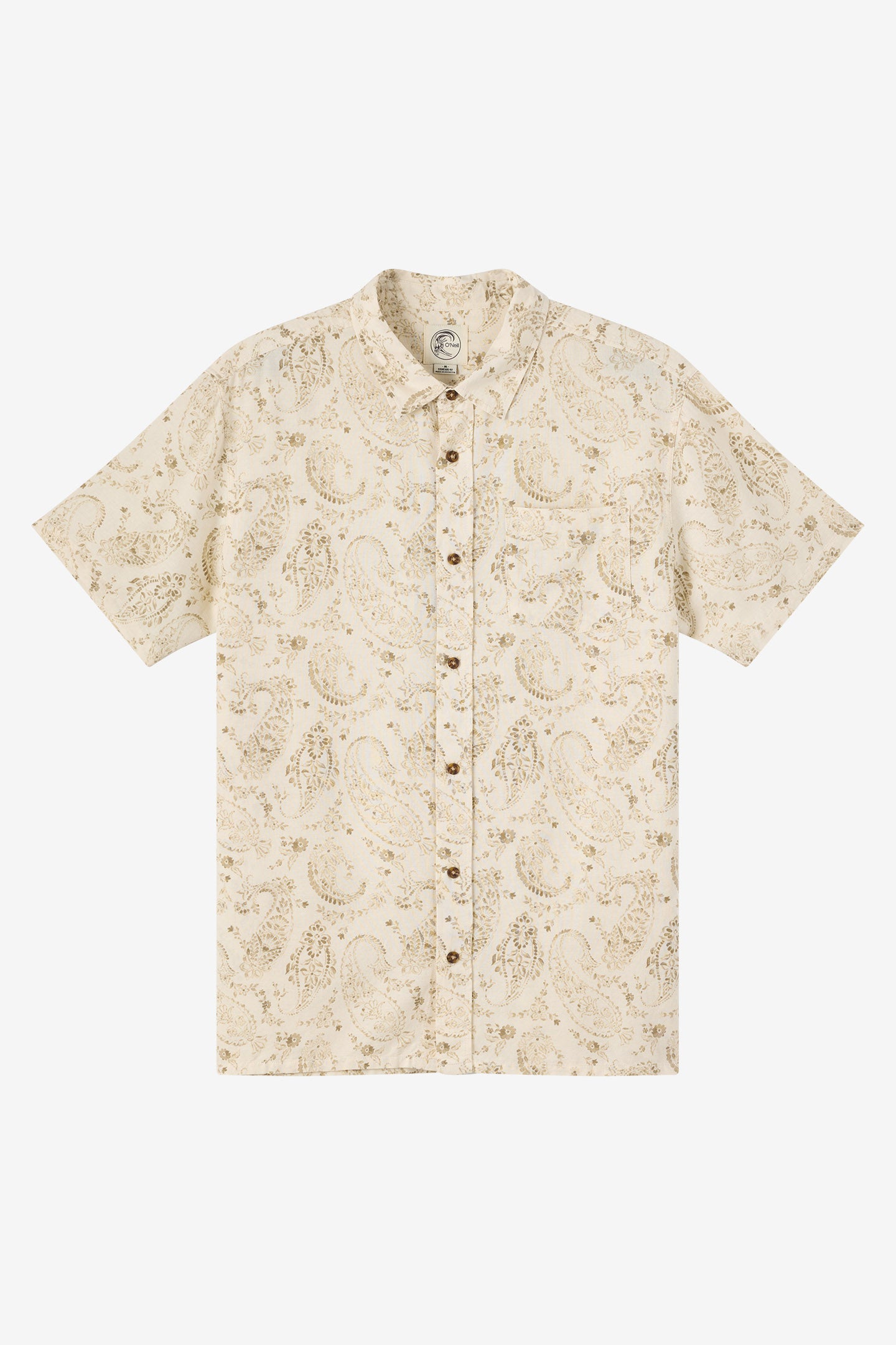 O'Riginals Print Standard Wvn Shirt Standard Fit Shirt - Tofu | O