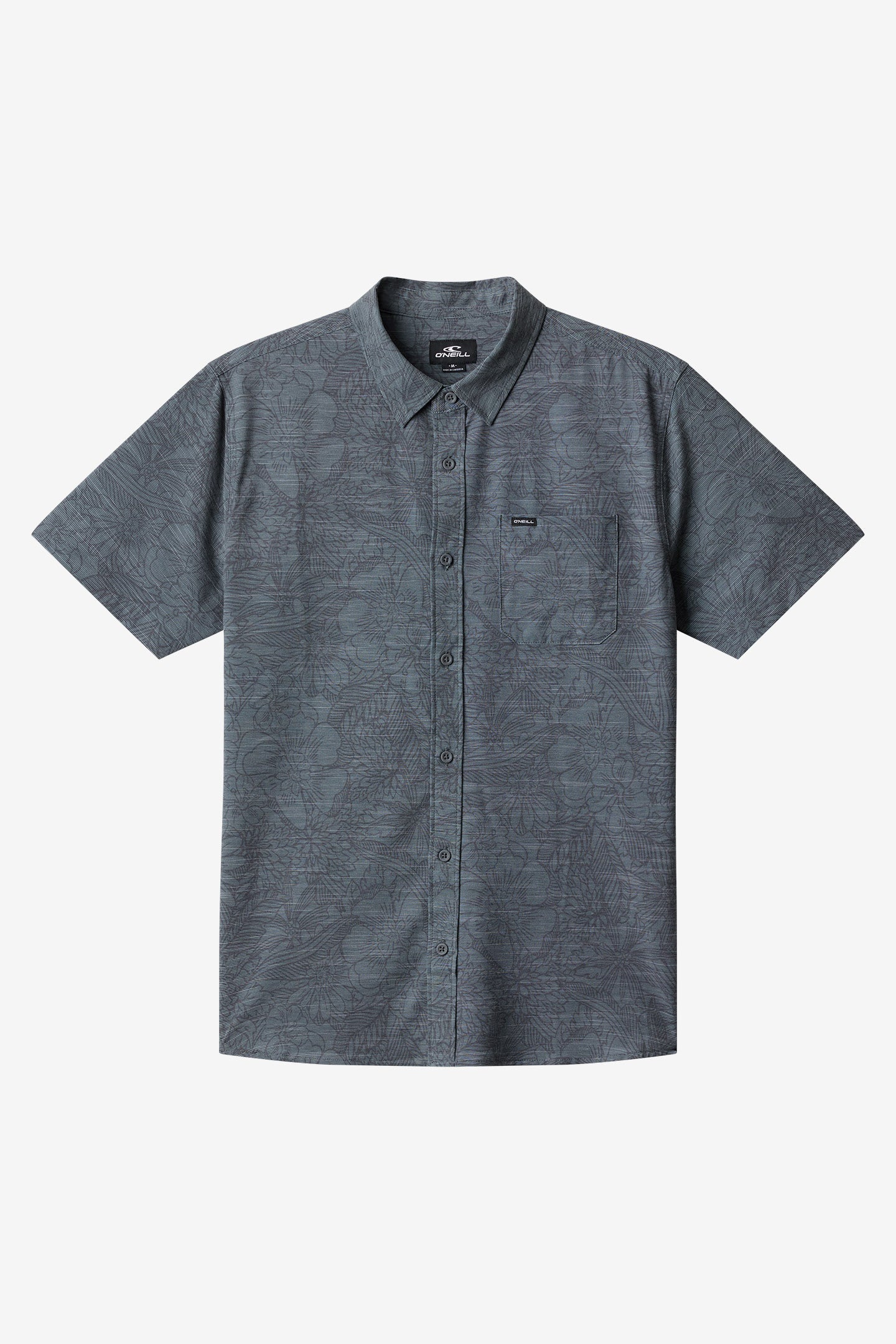 Upf Slub Standard Wvn Shirt Standard Fit Shirt - Dark Shadow | O'Neill
