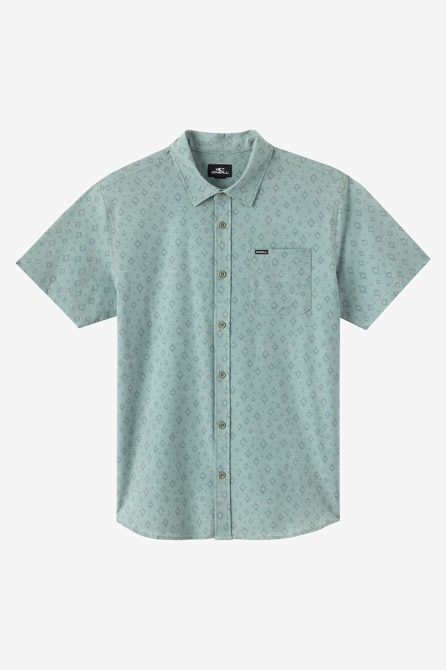 Upf Slub Standard Wvn Shirt Standard Fit Shirt - Sage | O'Neill