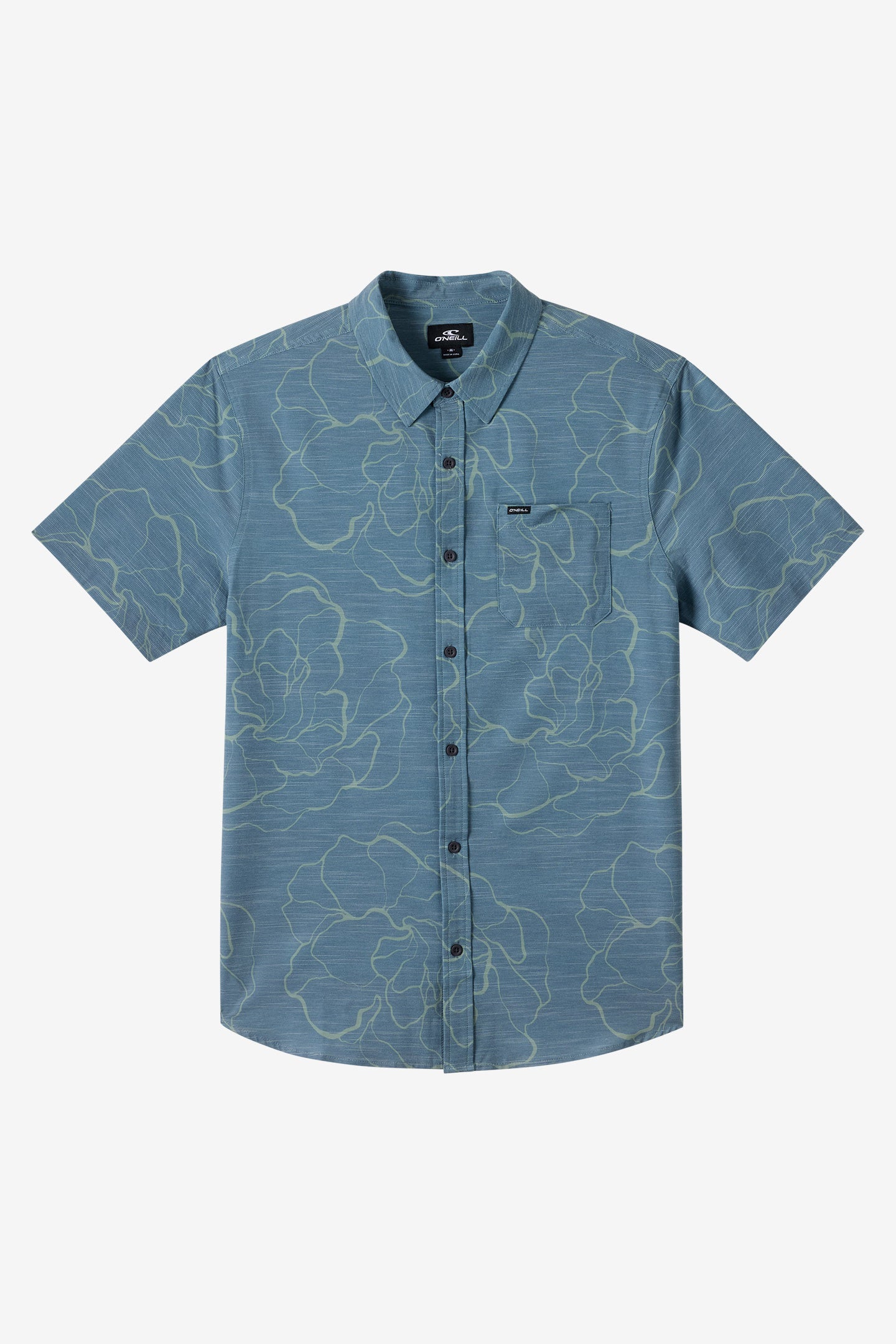Upf Slub Relaxed Wvn Shirt Relaxed Fit Shirt - Dark Slate | O'Neill