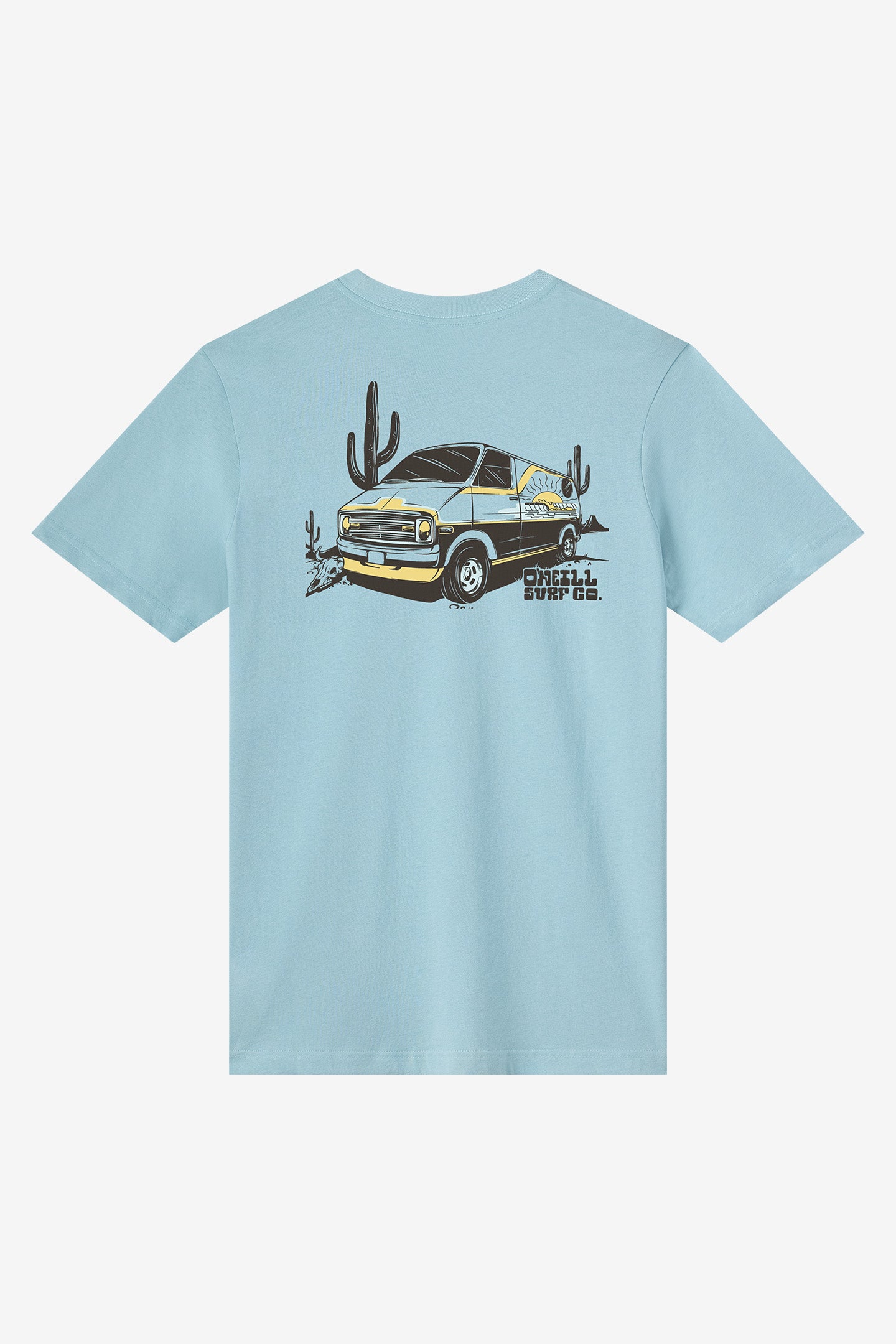 ラッセルオルヒ　ジムTシャツ De La Cruzer Classic Tee Standard Fit Tee - Stone Blue | O'Neill