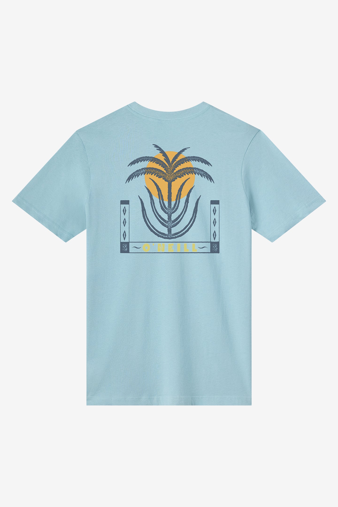 Palm Throne Classic Tee Standard Fit Tee - Stone Blue | O'Neill