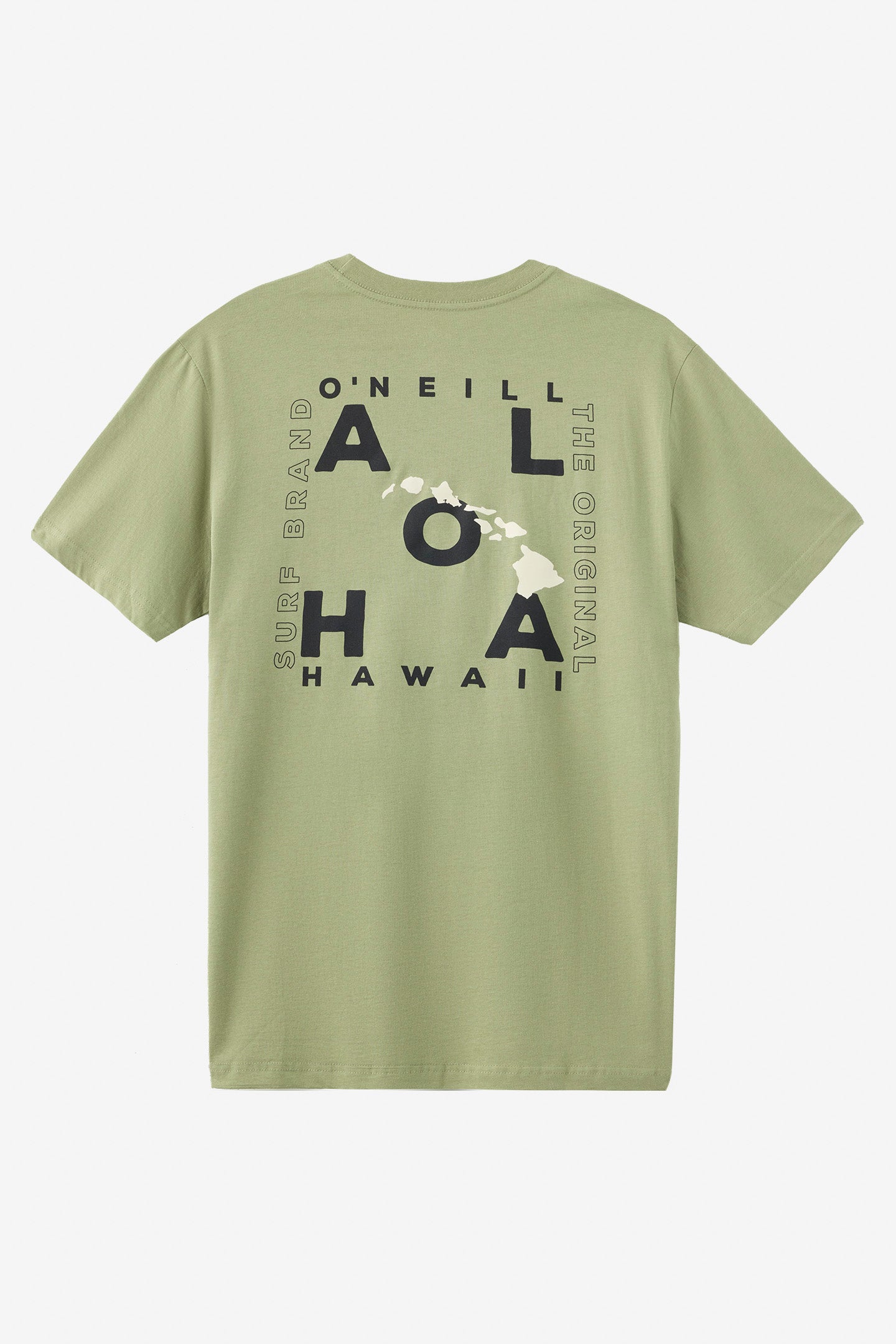 Hawaii Layout Classic Tee - Oil Green | O'Neill