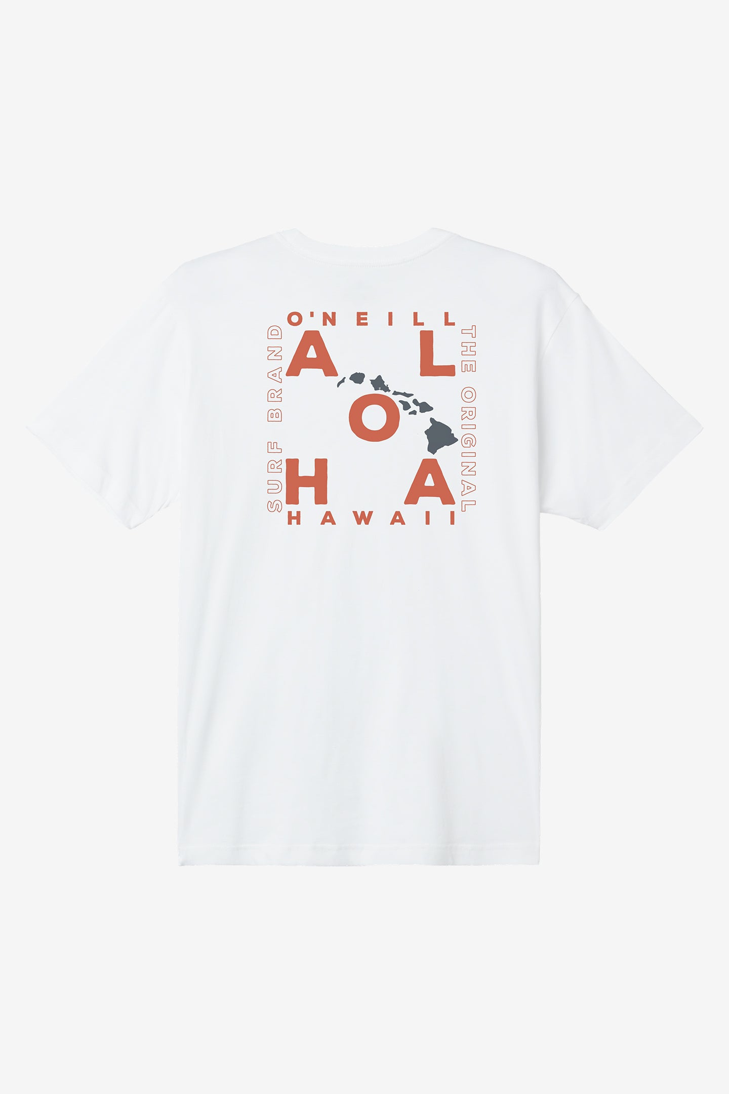 Hawaii Layout Classic Tee - White | O'Neill