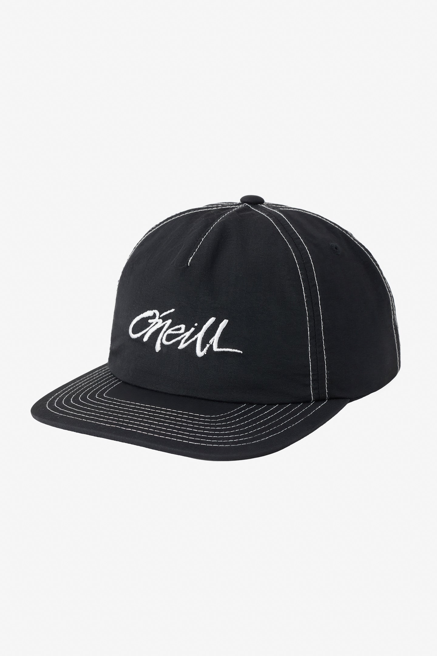 Flint Nylon Snapback Hat - Black | O'Neill