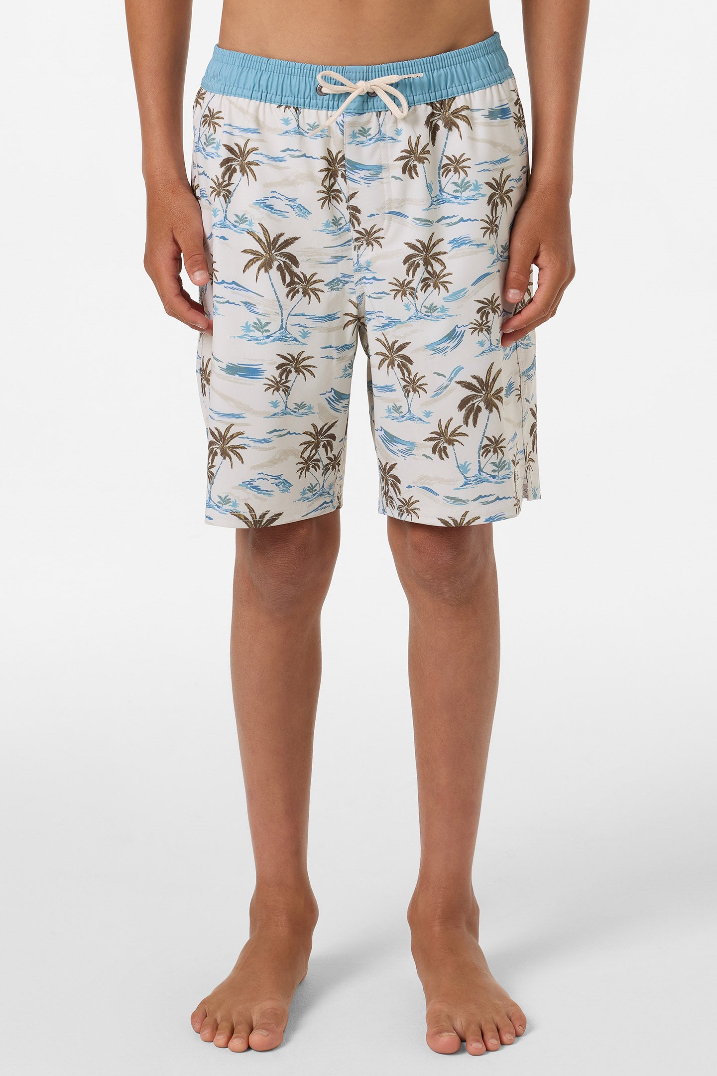 Boy's Hermosa Elastic Waist Lined 16