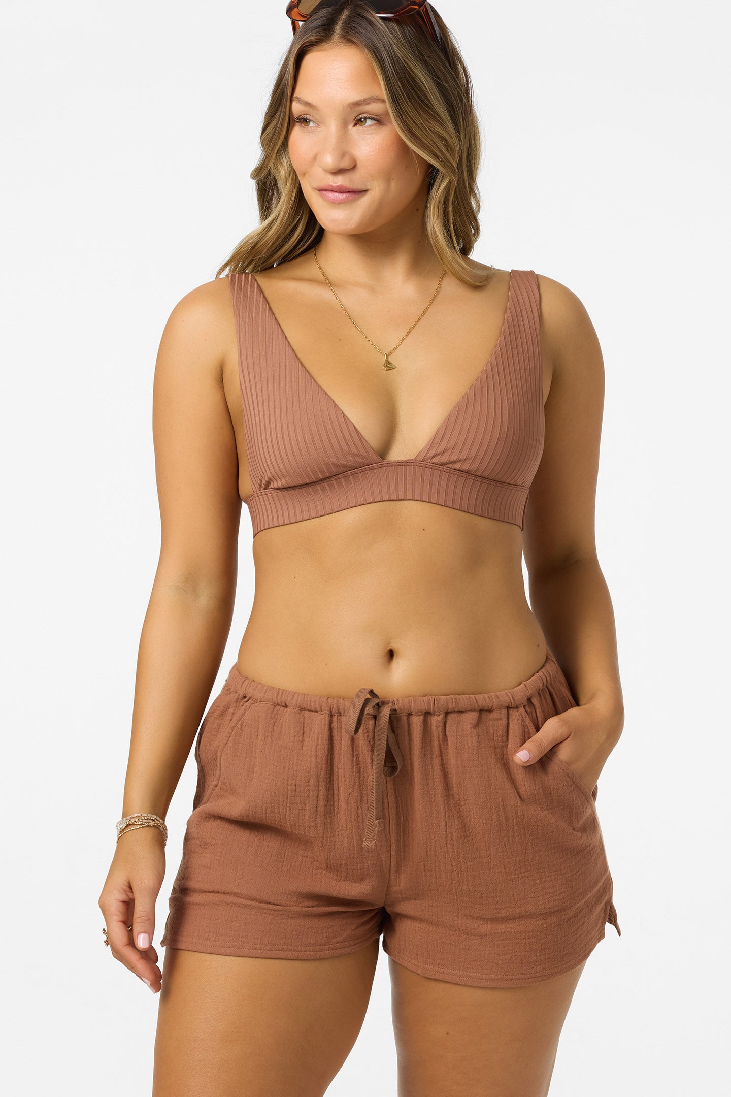Brenda Beach Shorts - Carob Brown | O'Neill