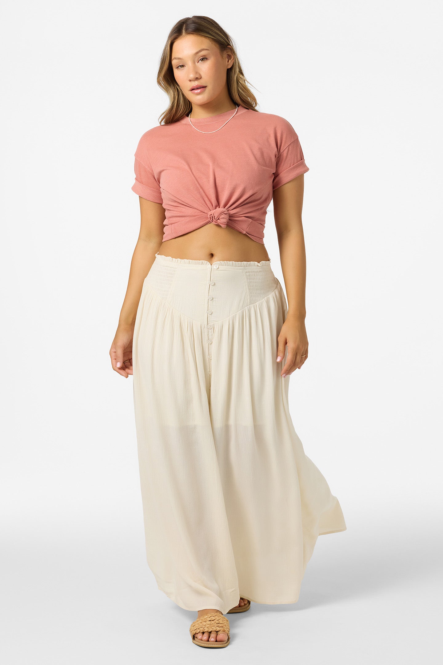 Tryston Skirt Midi Skirts - Tapioca | O'Neill