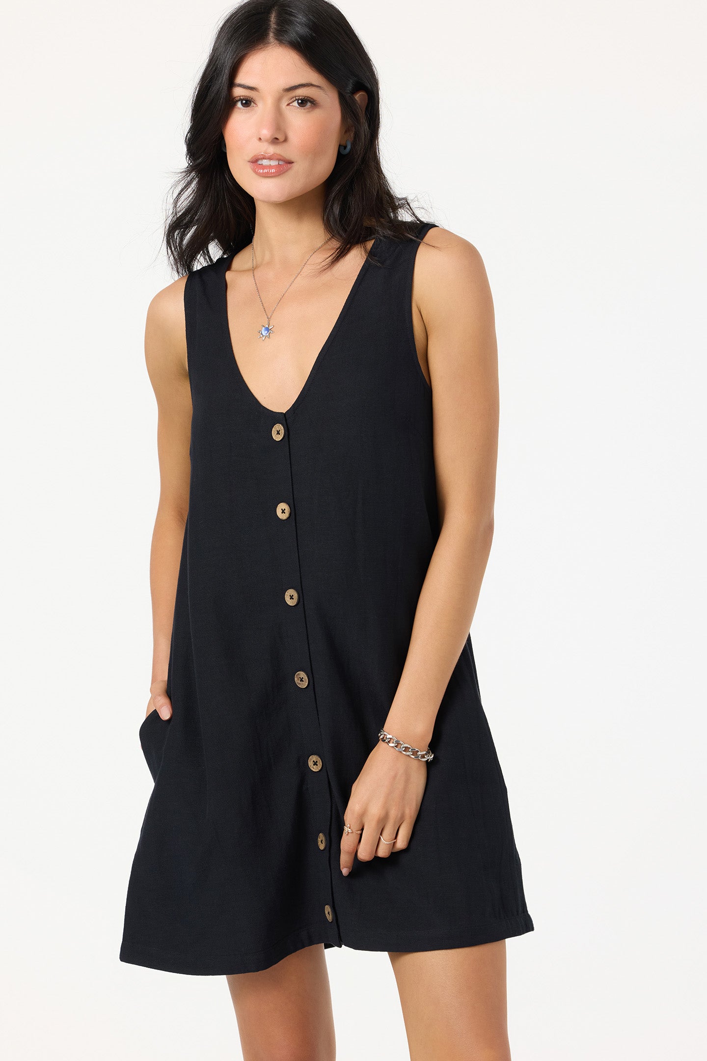 Sanders Mini Dress Short Dress - Black | O'Neill
