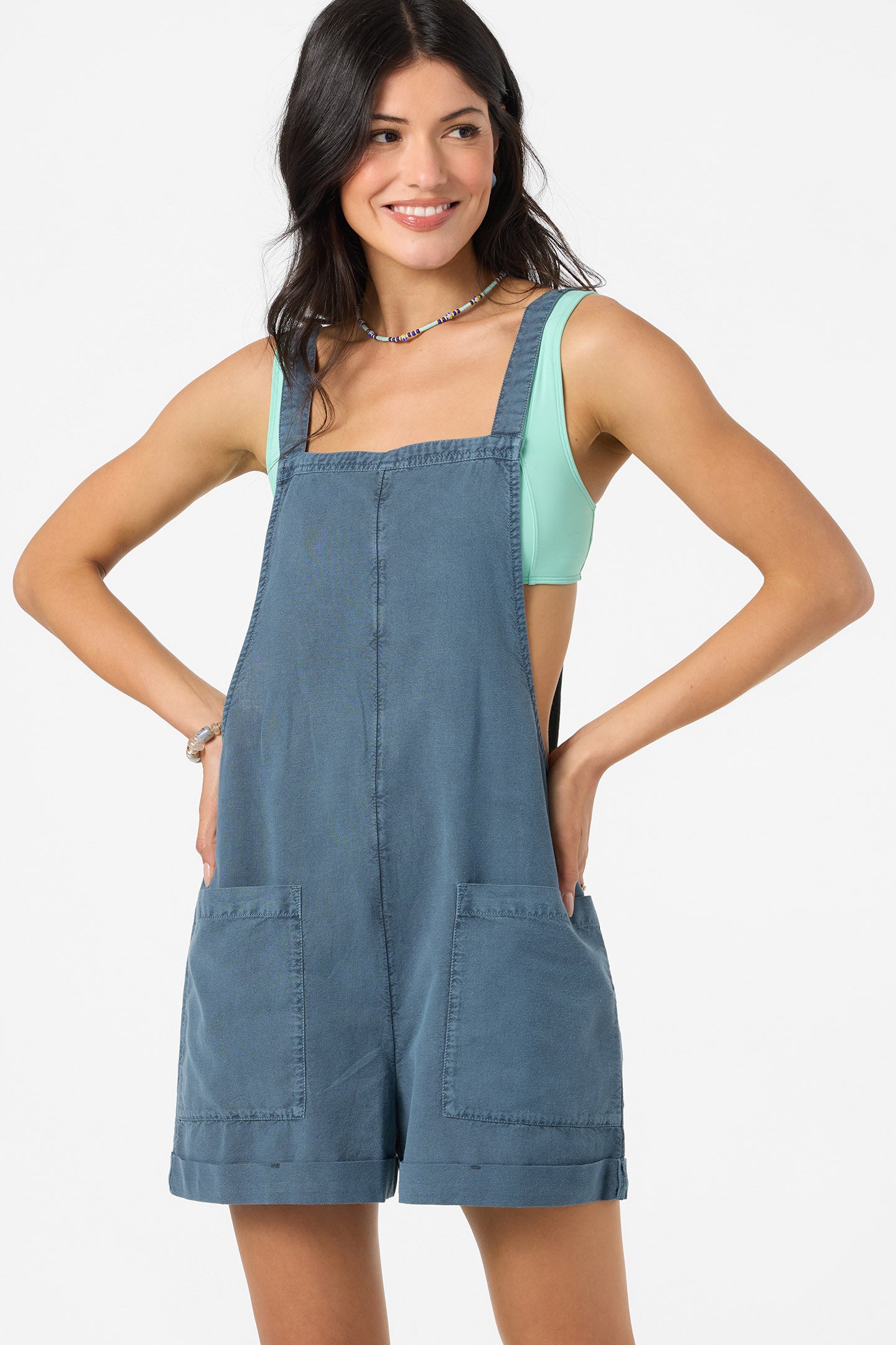 women romper dress Summerlin Romper - Slate
