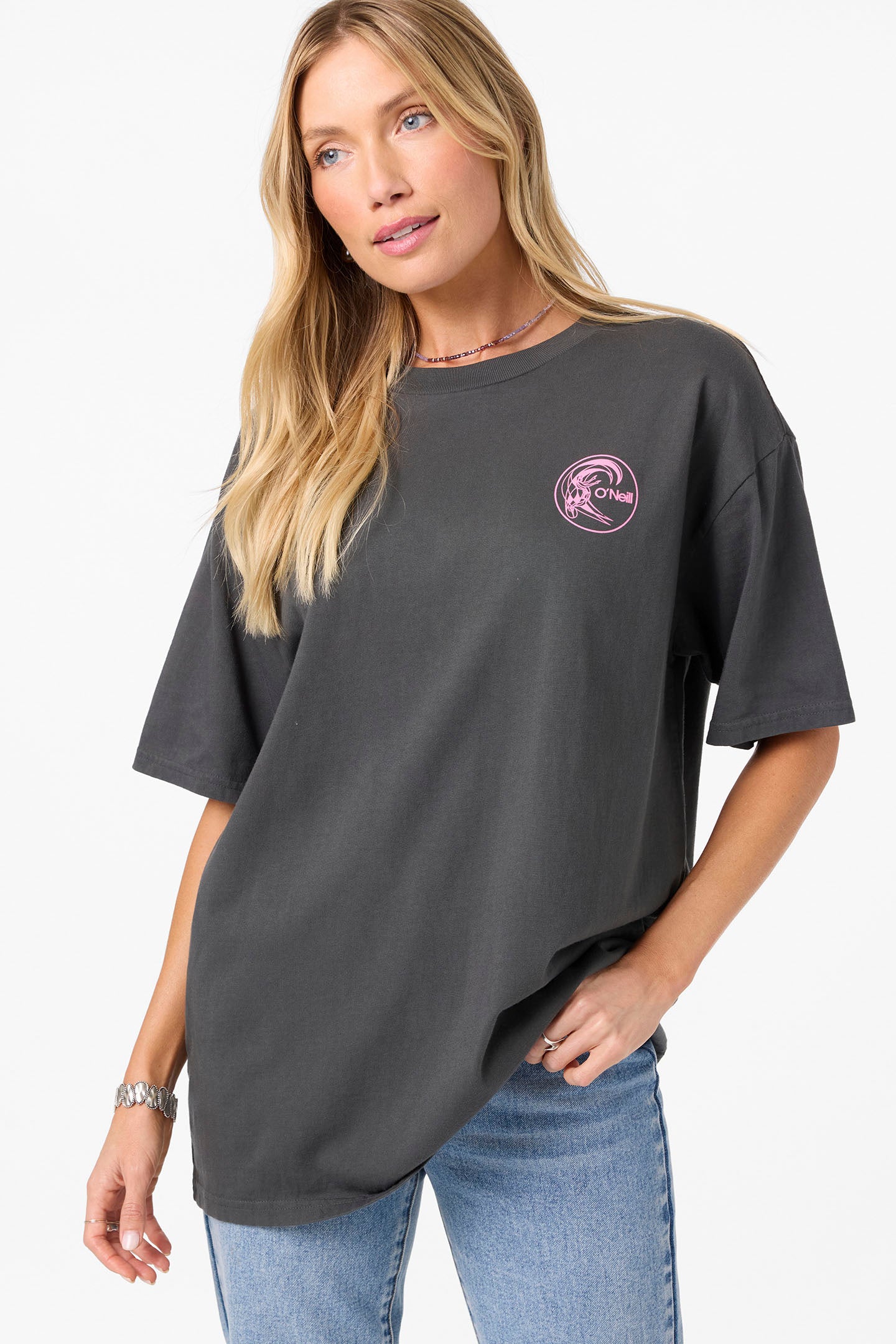 O'Riginals Forty First Oversized Tee - Dark Shadow | O'Neill