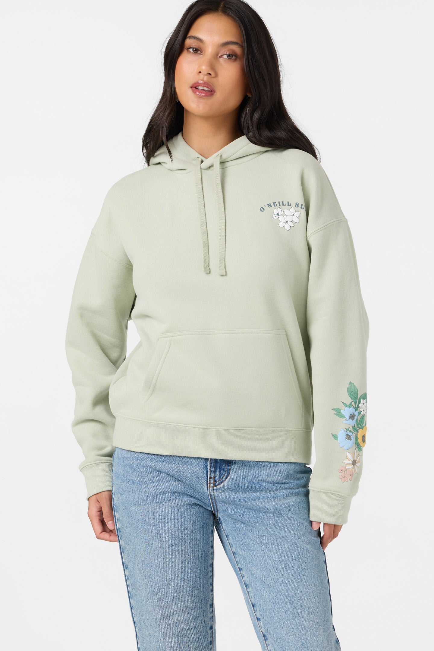 Petal Relaxed Hoodie Pullover Fleece - Desert Sage | O'Neill