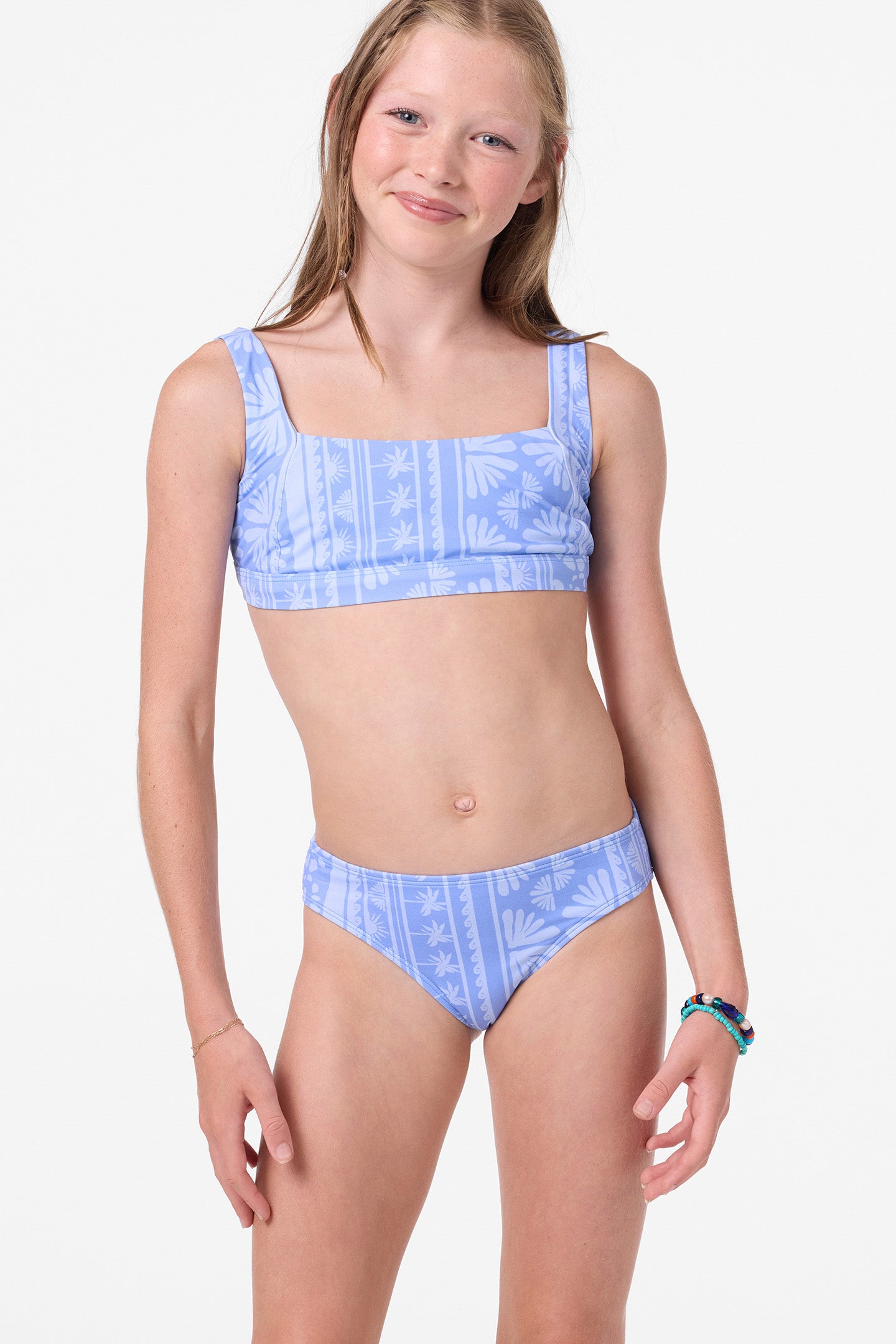 Girl's Surf Abstract Square Neck Set - Azurine | O'Neill