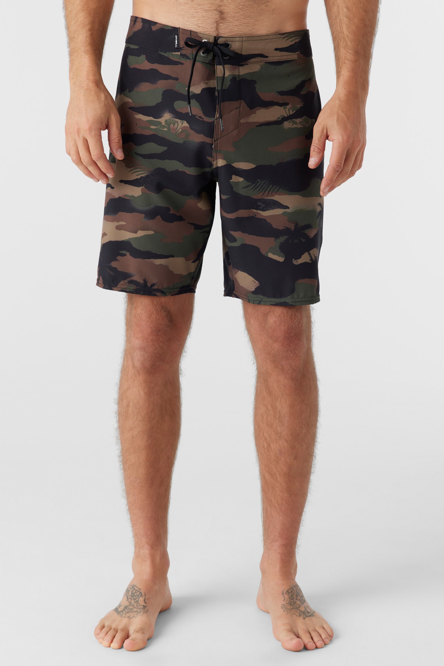 Hyperfreak Tech Solid 19" Boardshorts - Sage | O'Neill