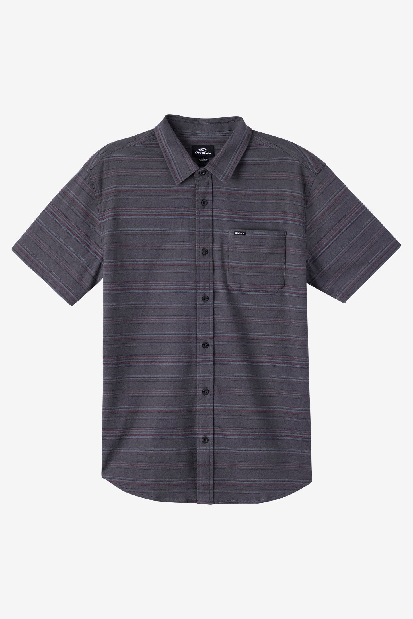 Seafaring Stripe Stretch Standard Fit Shirt - Graphite | O'Neill