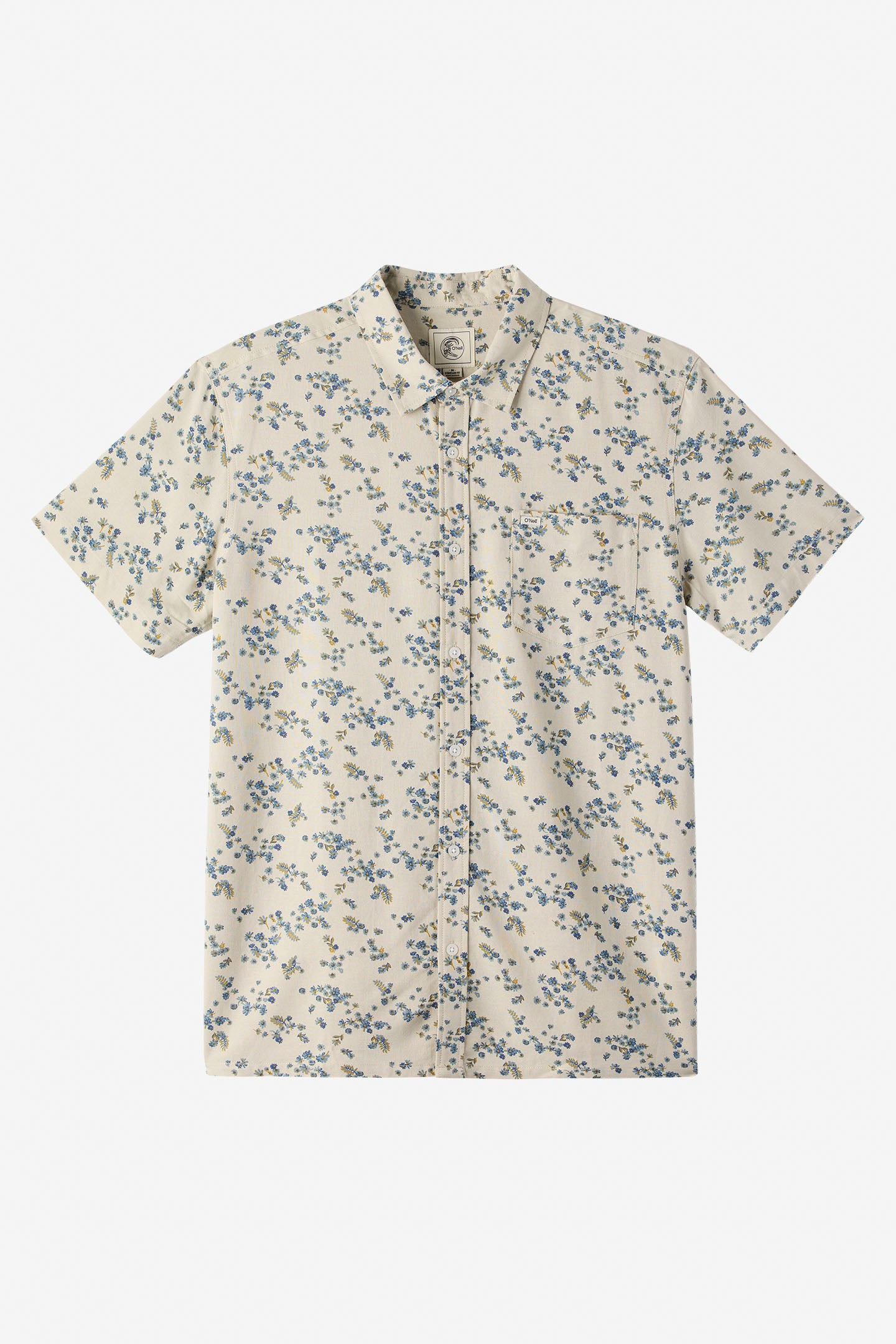O'Riginals Eco Print Standard Standard Fit Shirt - Lt Khaki | O'Neill