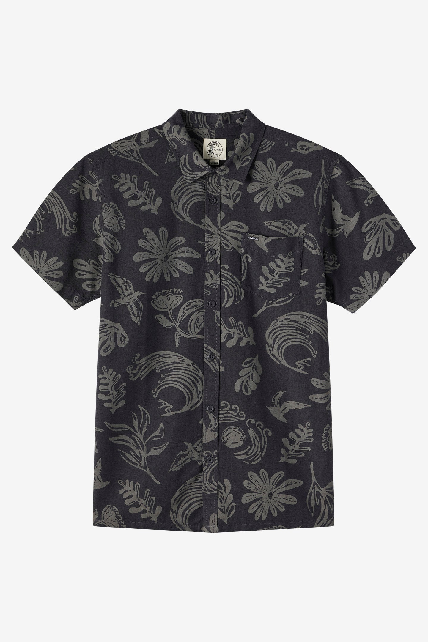O'Riginals Eco Print Standard Standard Fit Shirt - Phantom | O'Neill