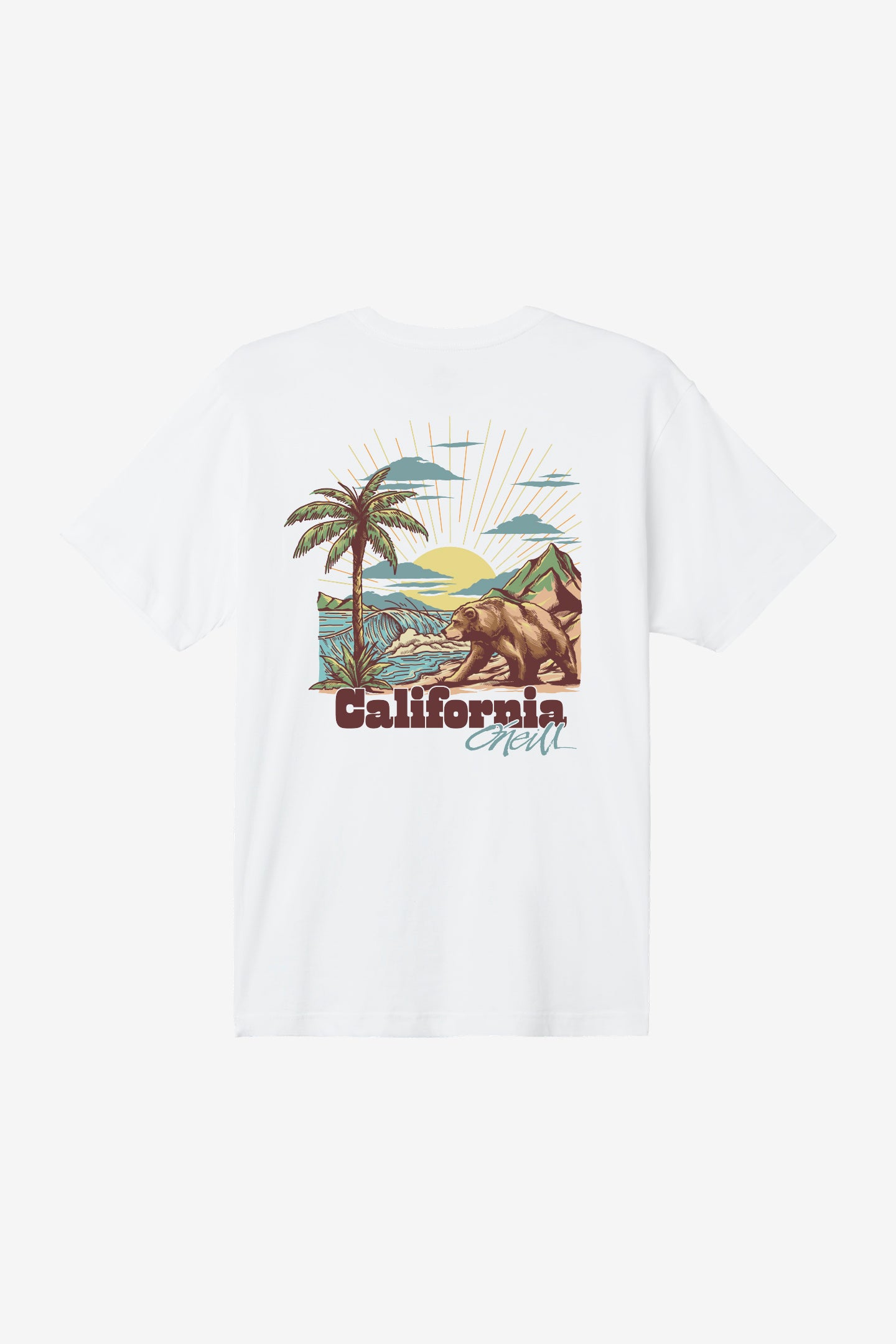 WBCQ　2　嘎琳　ガーリン　応援　Tシャツ　（ホワイト） Hank The Standard Fit Tee - White | O'Neill