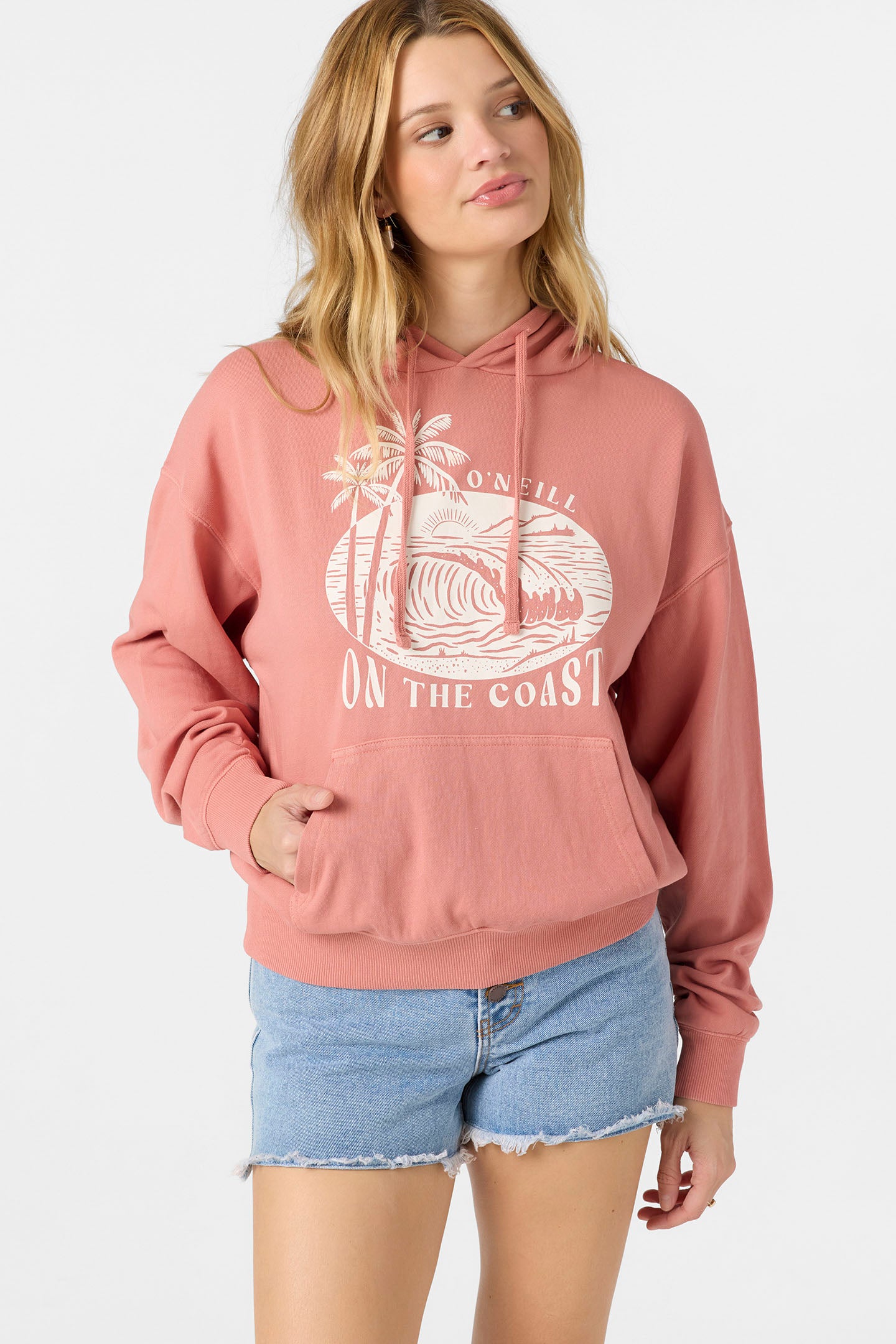インフィニティートレーナー Drift Hoody Pullover Fleece - Desert Sand | O'Neill