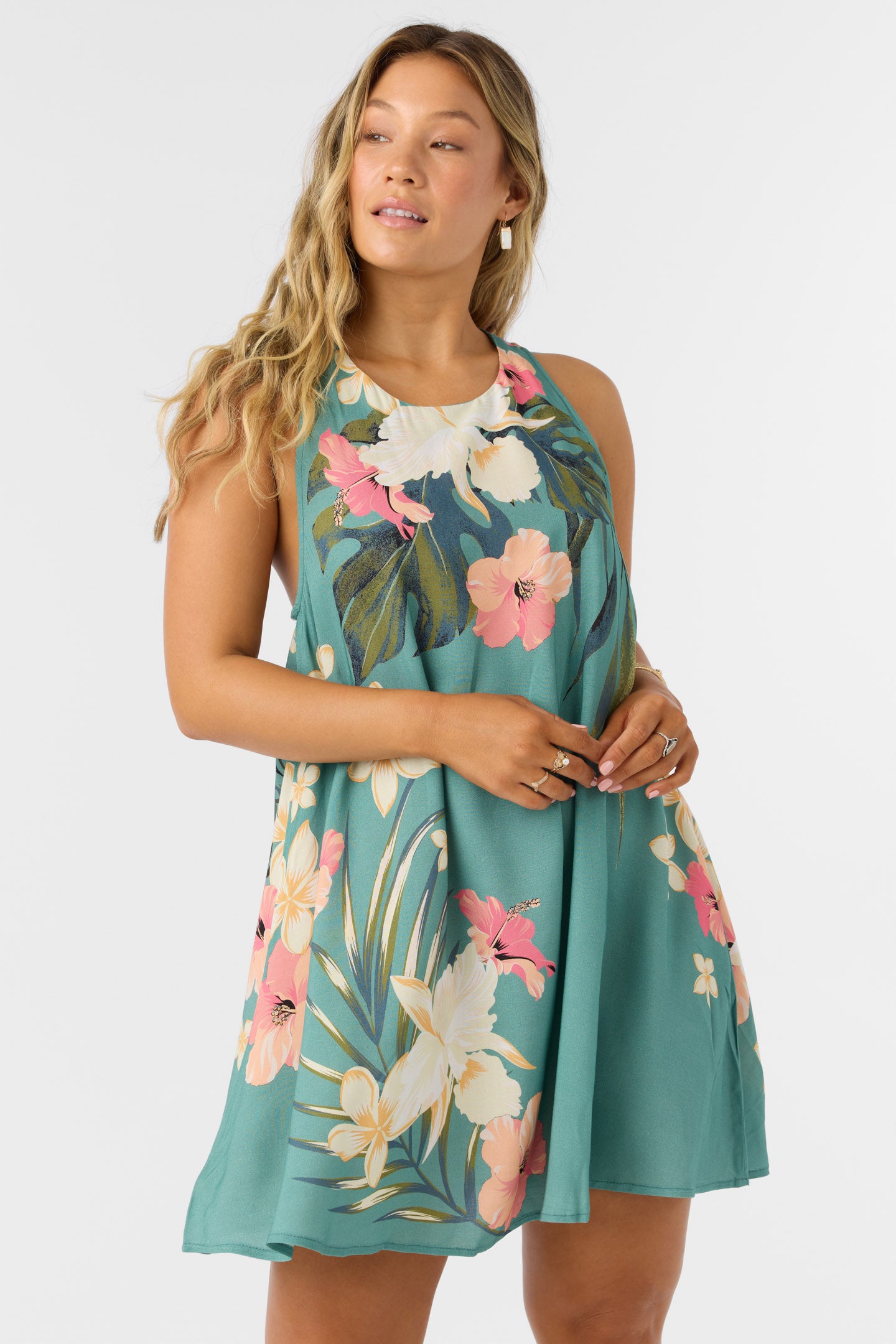 Anabelaa Short Dress - Oil Blue | O'Neill Anabelaa Short Dress - Oil Blue | O'Neill